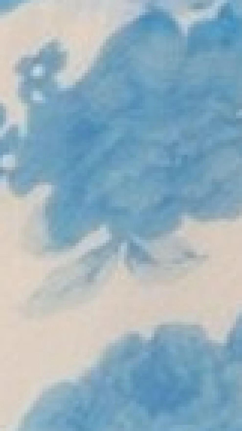 Achelle Maxi Dress - Blue Floral