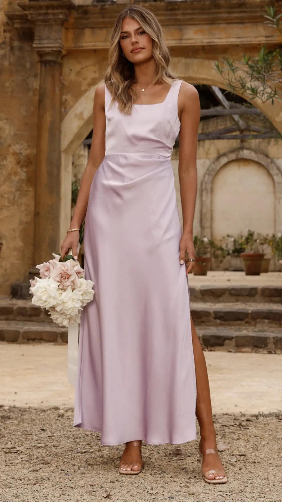 Adeline Maxi Dress - Lilac
