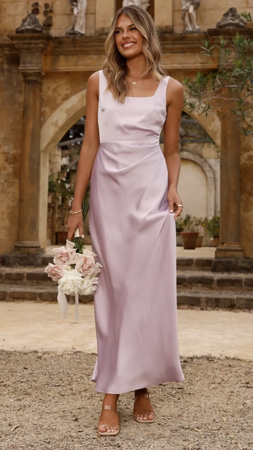 Adeline Maxi Dress - Lilac