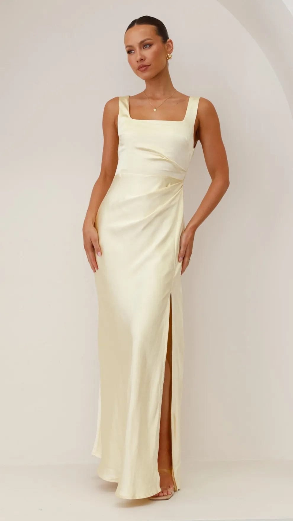 Alaria Maxi Dress - Yellow