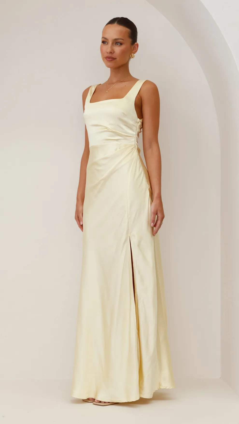Alaria Maxi Dress - Yellow