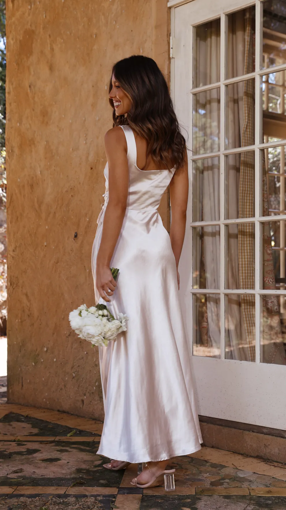 Alaria Maxi Dress - Champagne