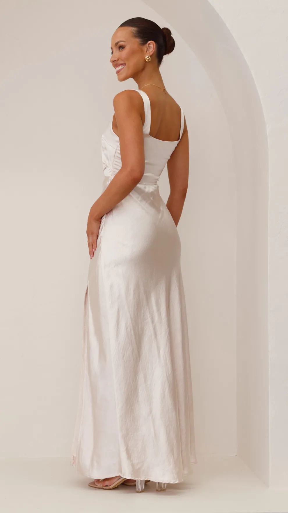 Alaria Maxi Dress - Champagne