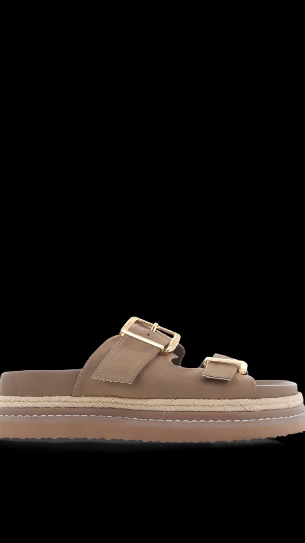 Alder Slide - Fawn Suede