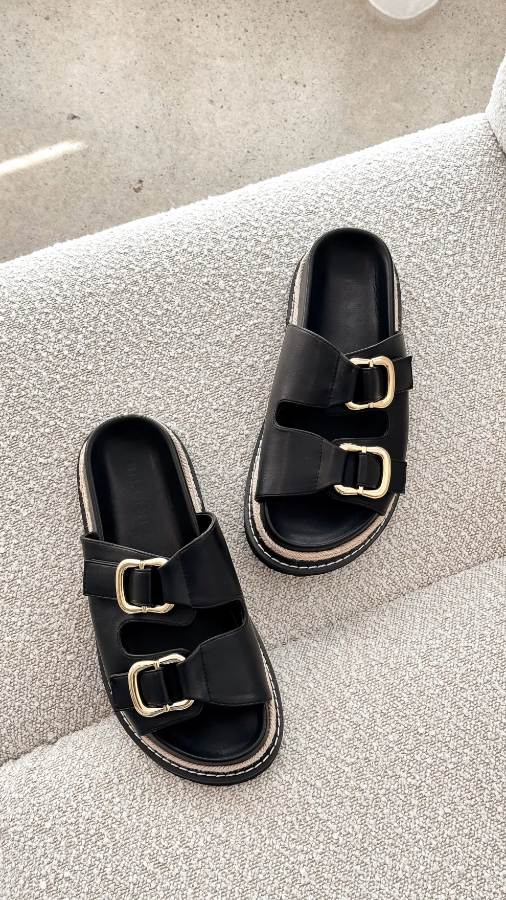 Alessia Slide - Black