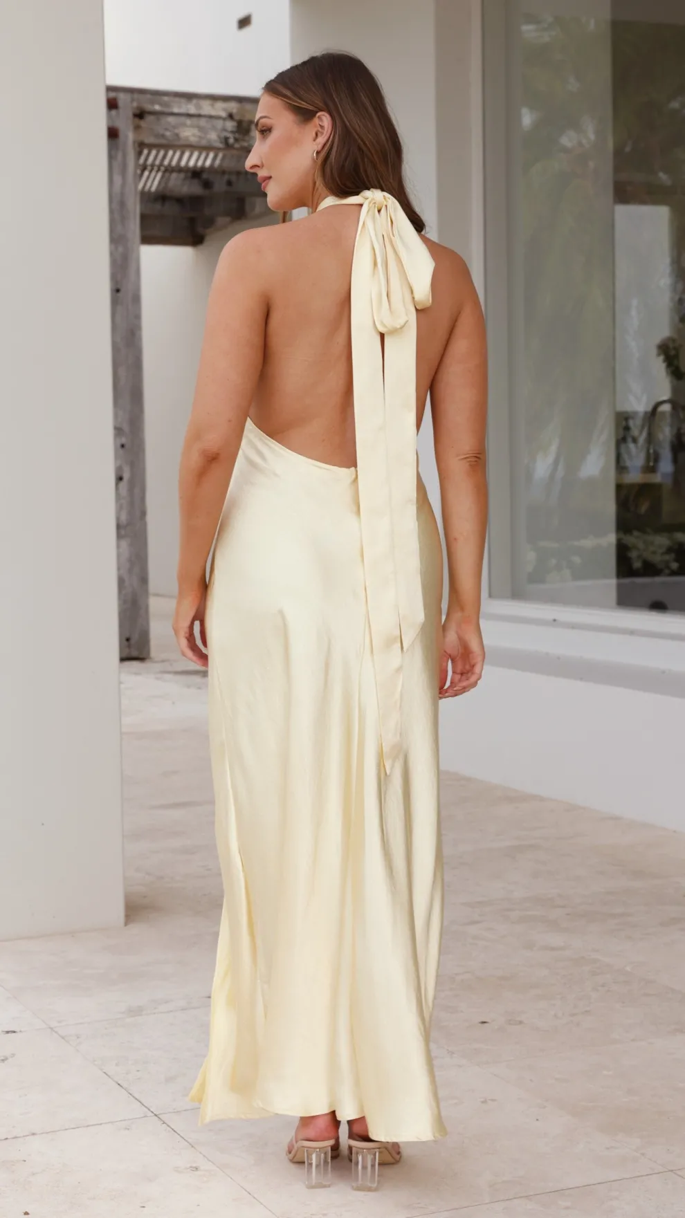 Amalia Maxi Dress - Yellow