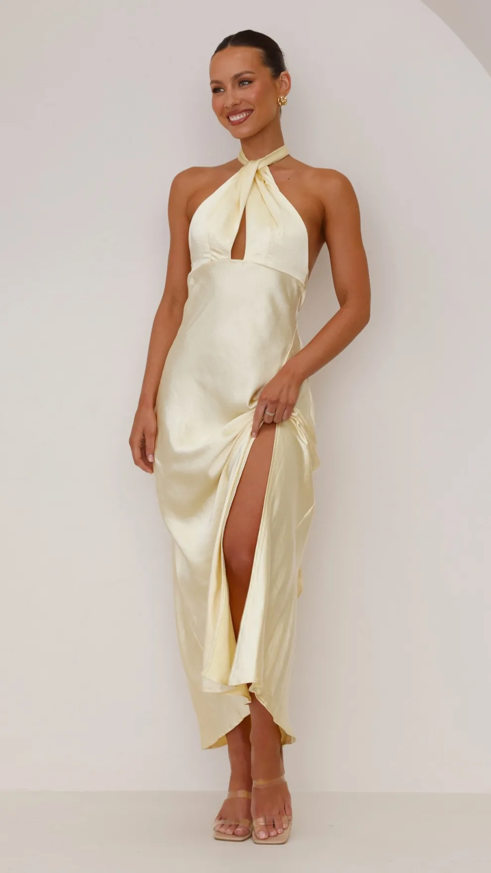 Amalia Maxi Dress - Yellow