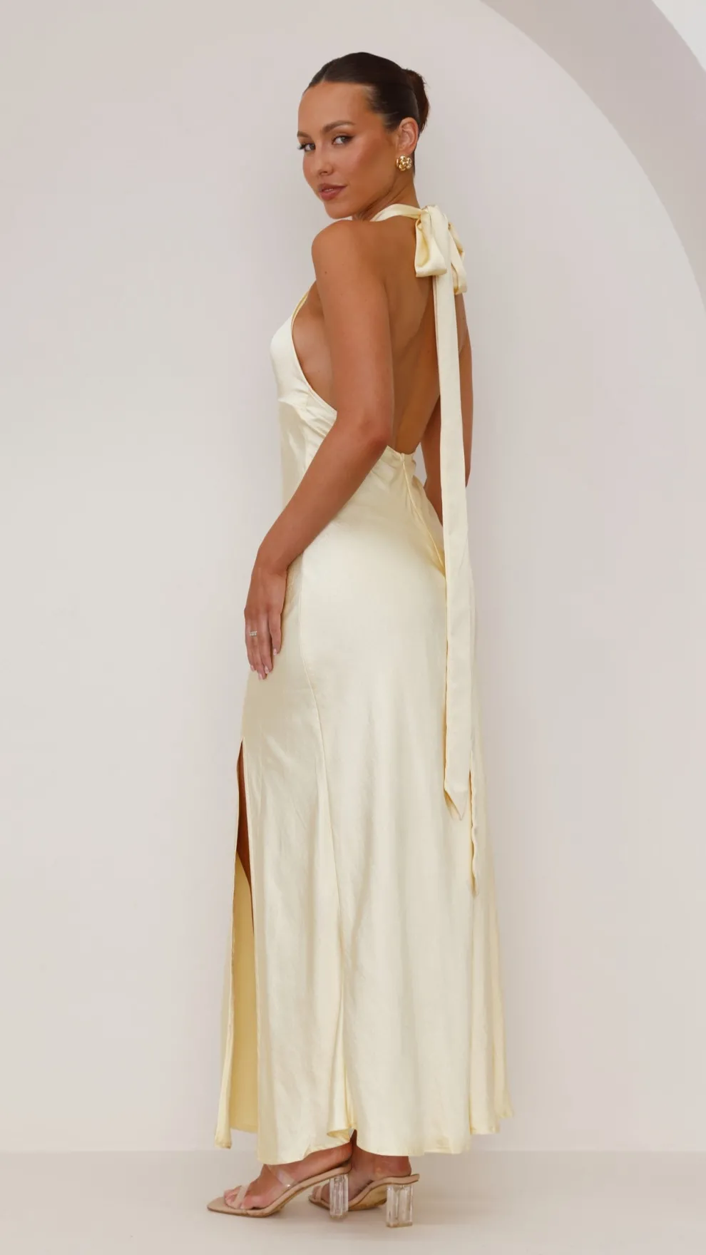 Amalia Maxi Dress - Yellow