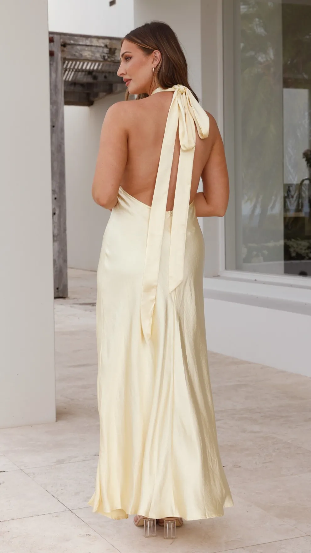 Amalia Maxi Dress - Yellow