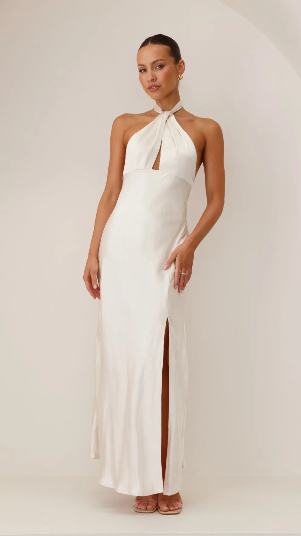 Amalia Maxi Dress - Champagne