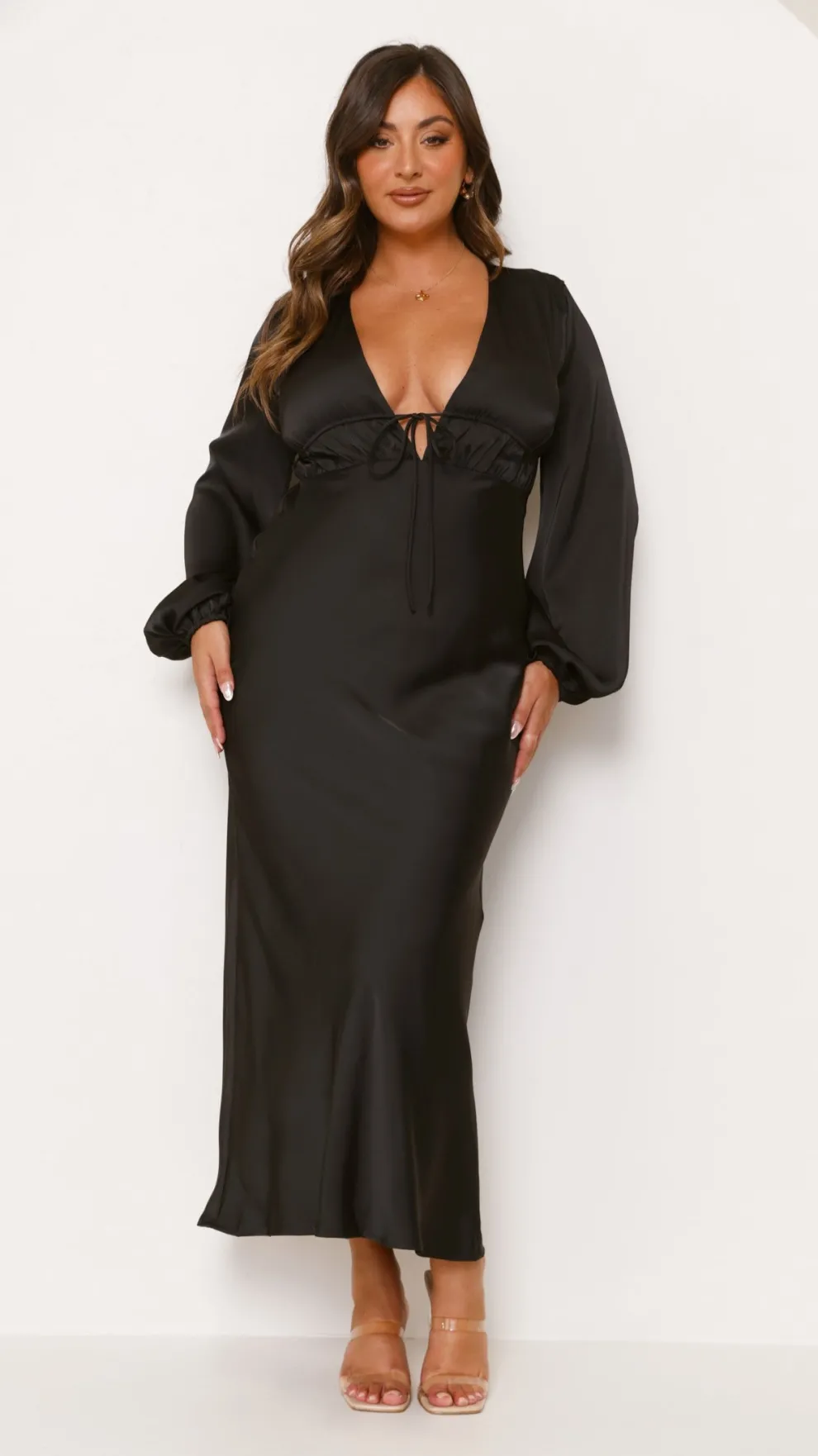 Amara Maxi Dress - Black