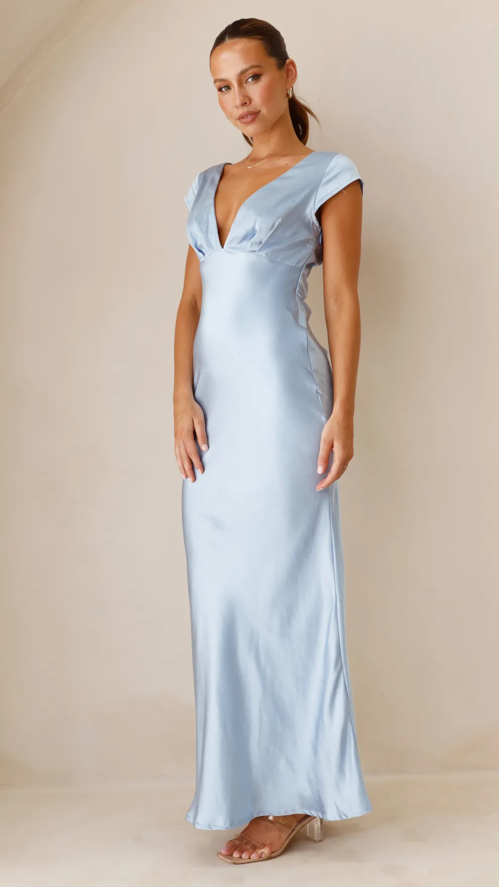 Amelia Maxi Dress - Blue