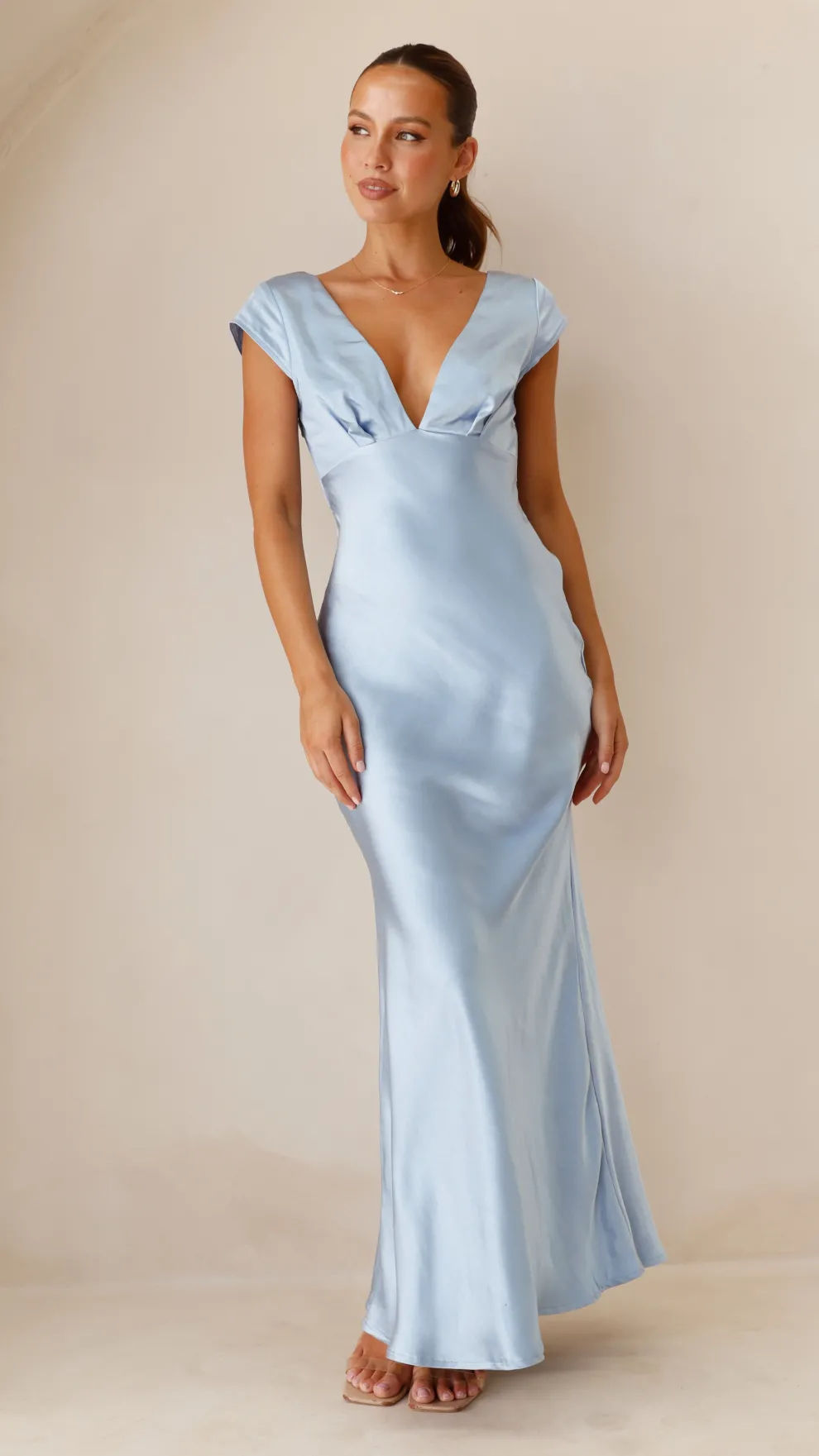 Amelia Maxi Dress - Blue