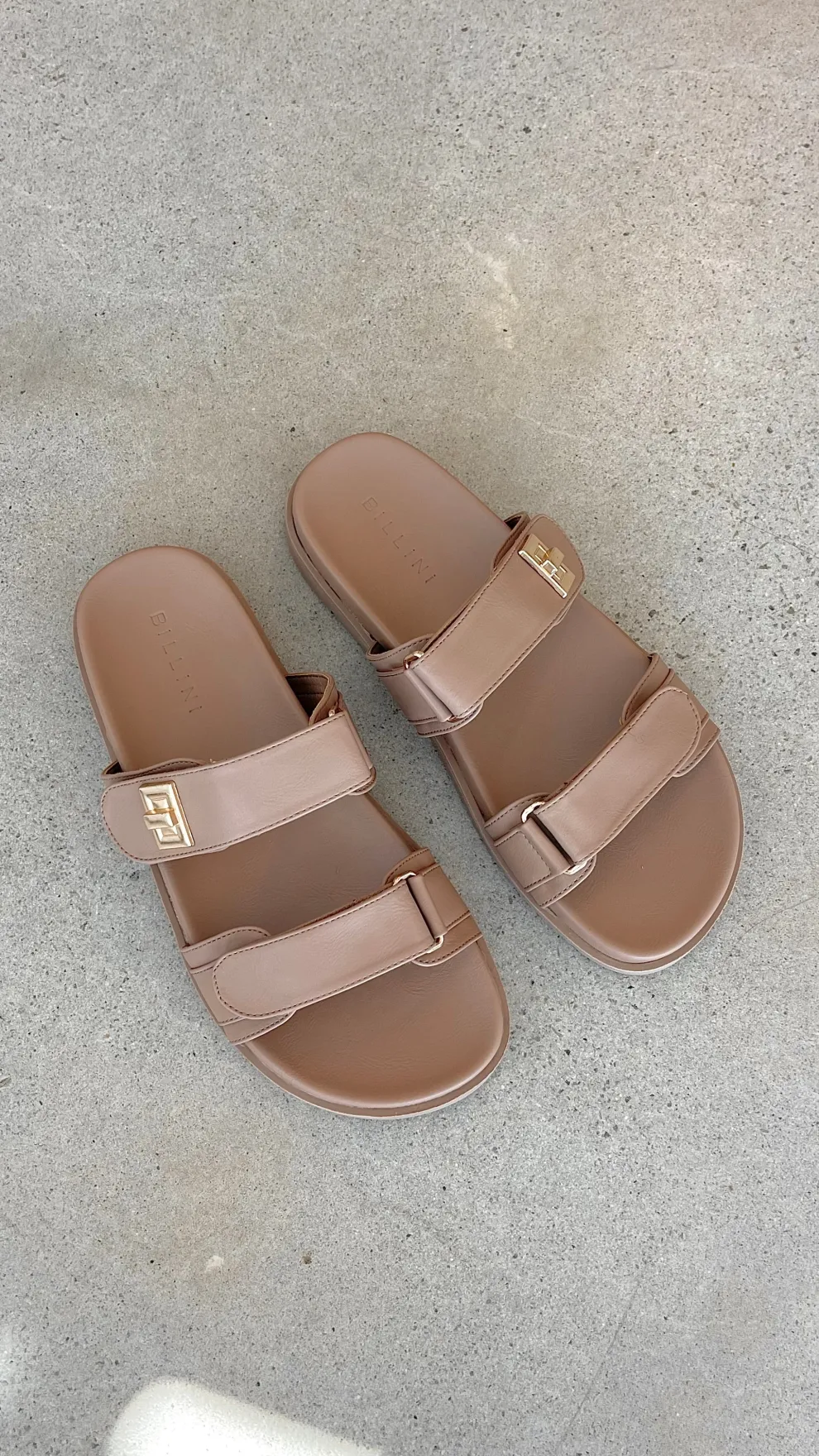 Amylee Slide - Light Cashew