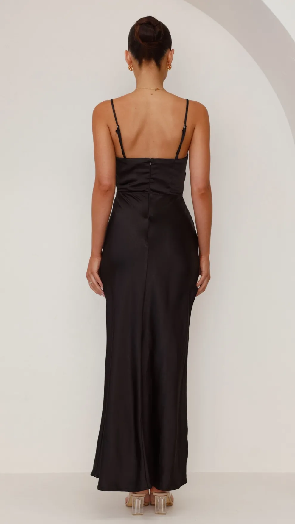Ava Maxi Dress - Black