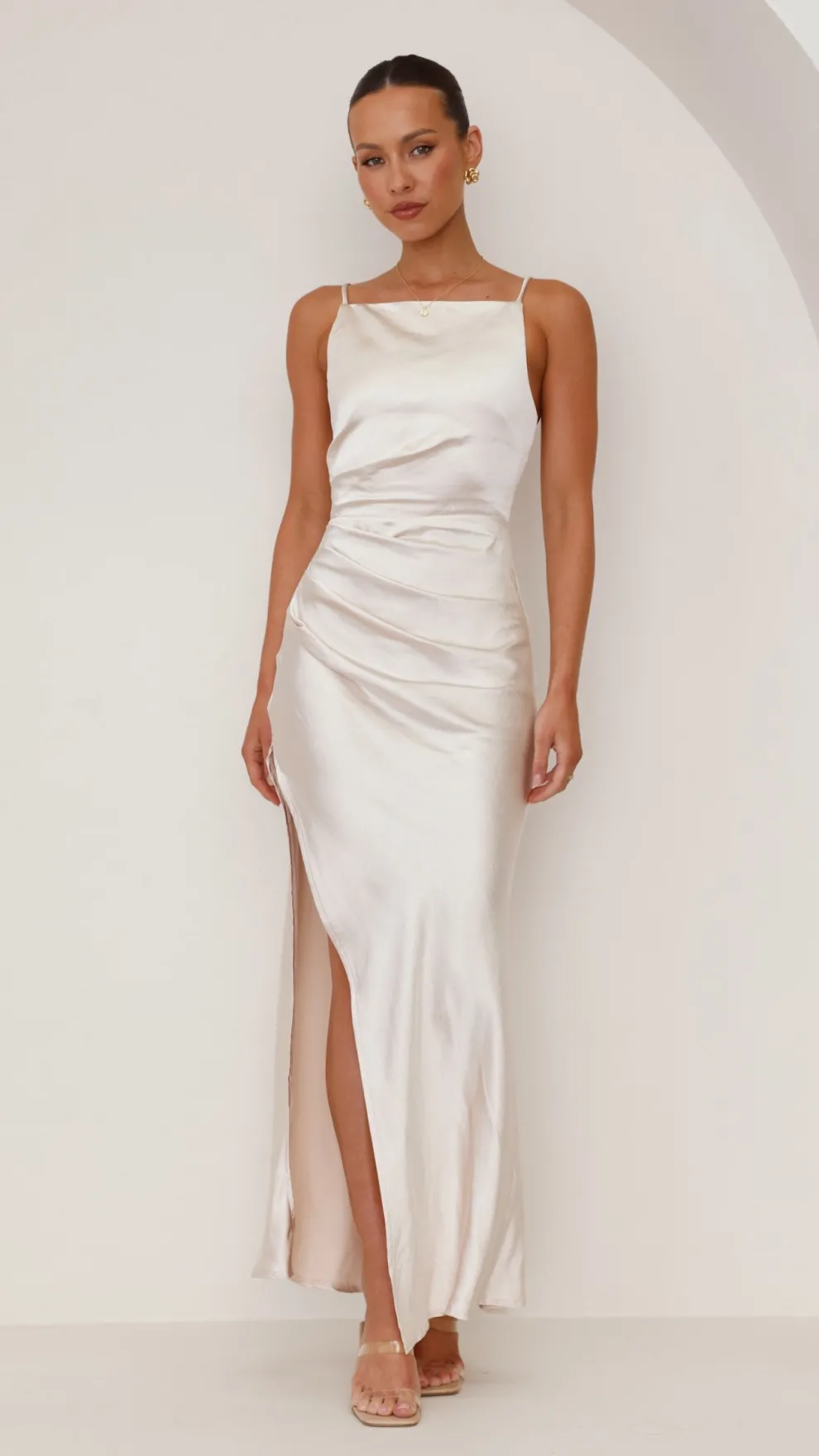 Ava Maxi Dress - Champagne