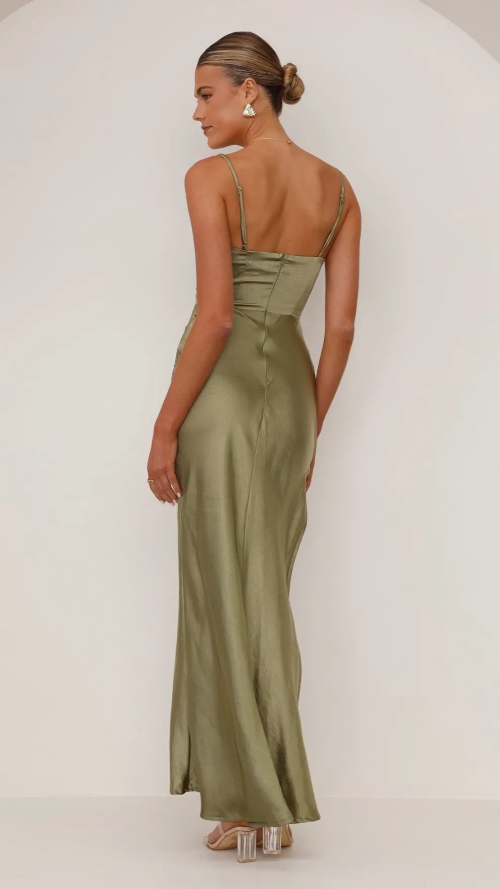 Ava Maxi Dress - Olive