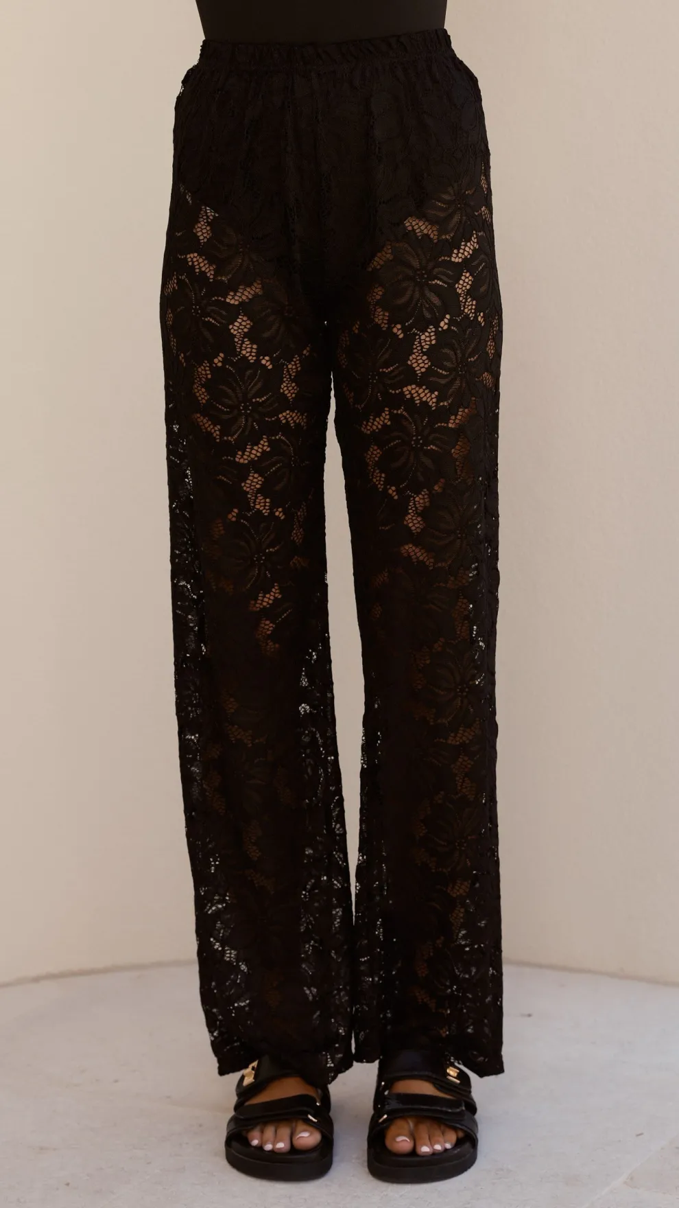 Azura Shirt And Pants Set - Black