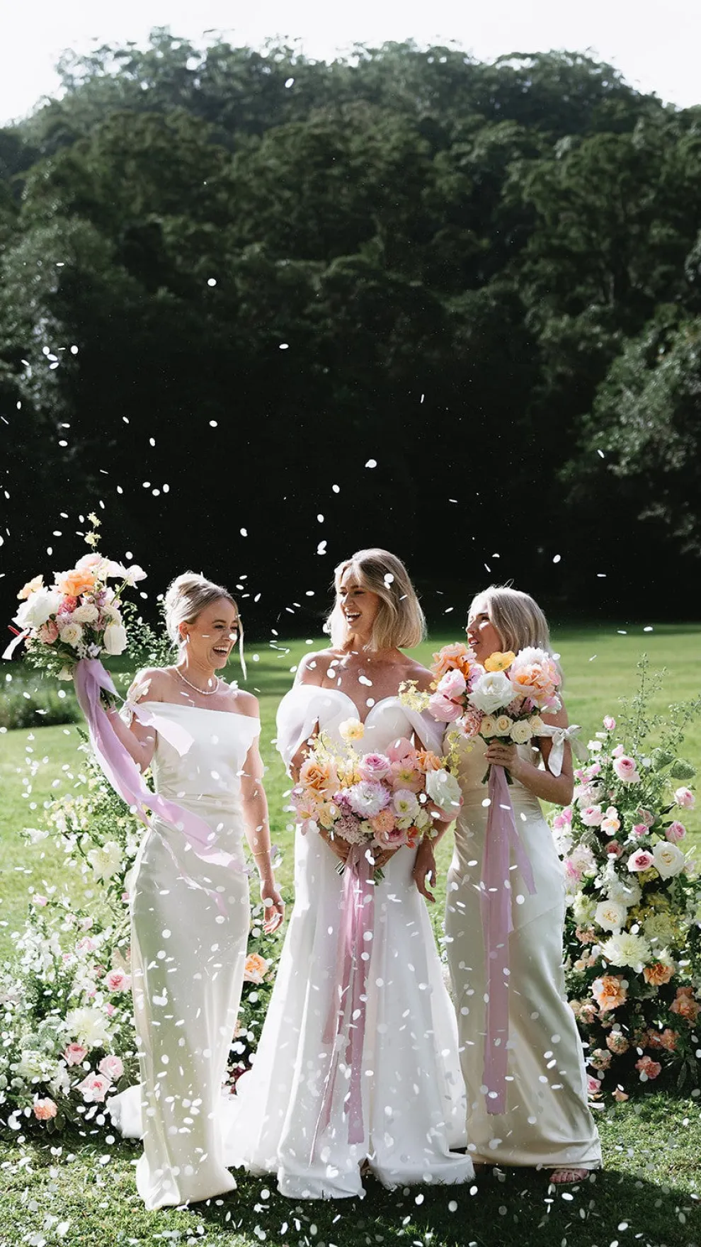 Biodegradable Confetti Cannon – Pink & White Hearts