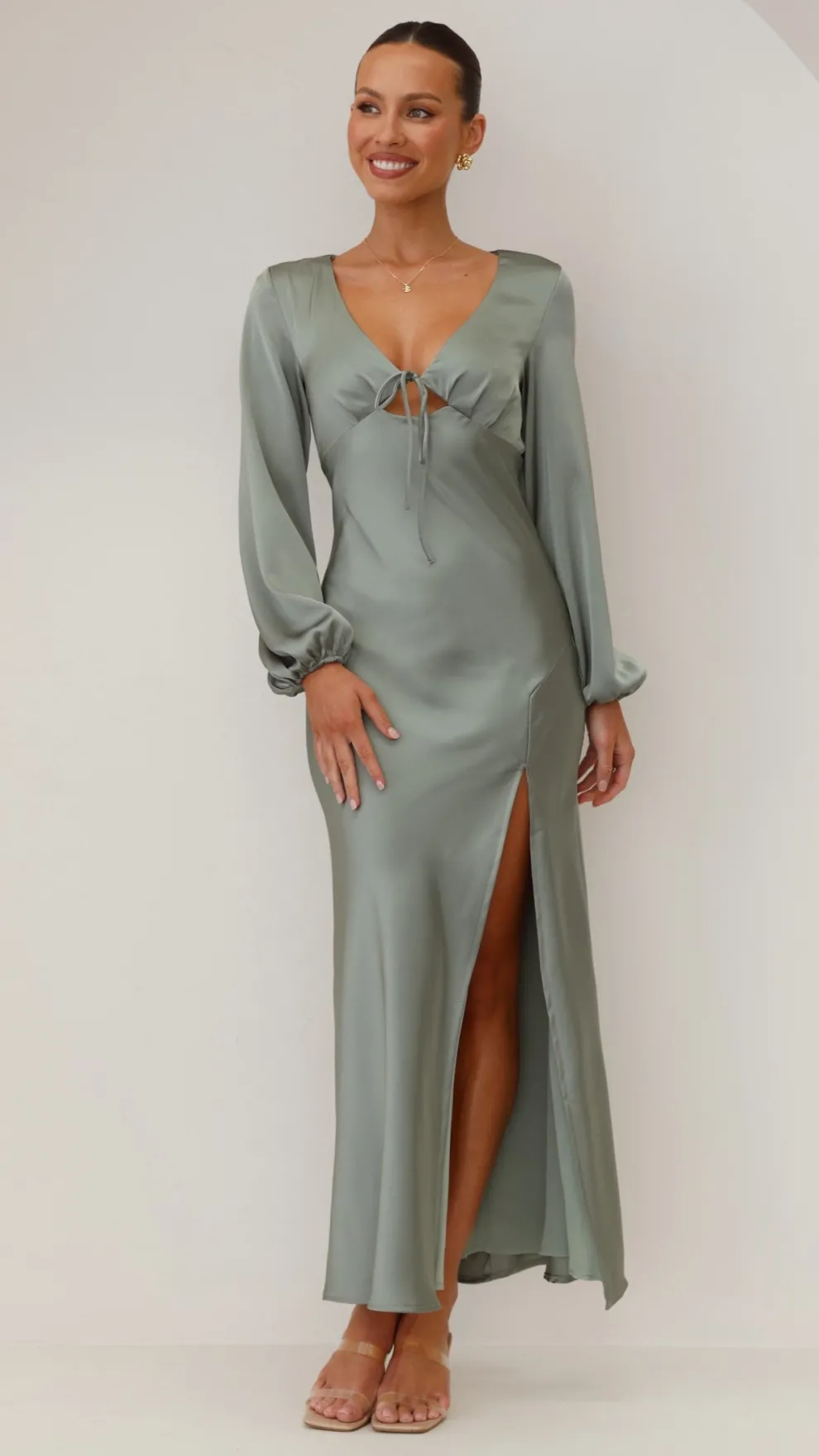 Brigitte Maxi Dress - Green