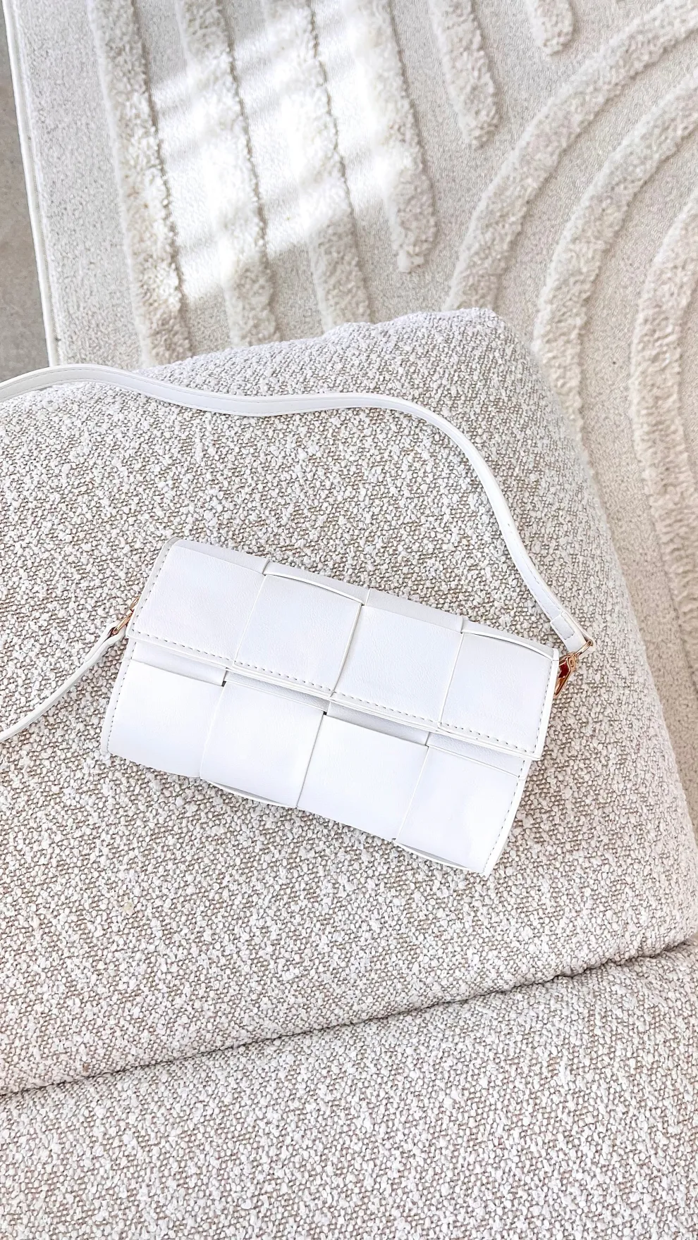 Brit Crossbody Bag - White