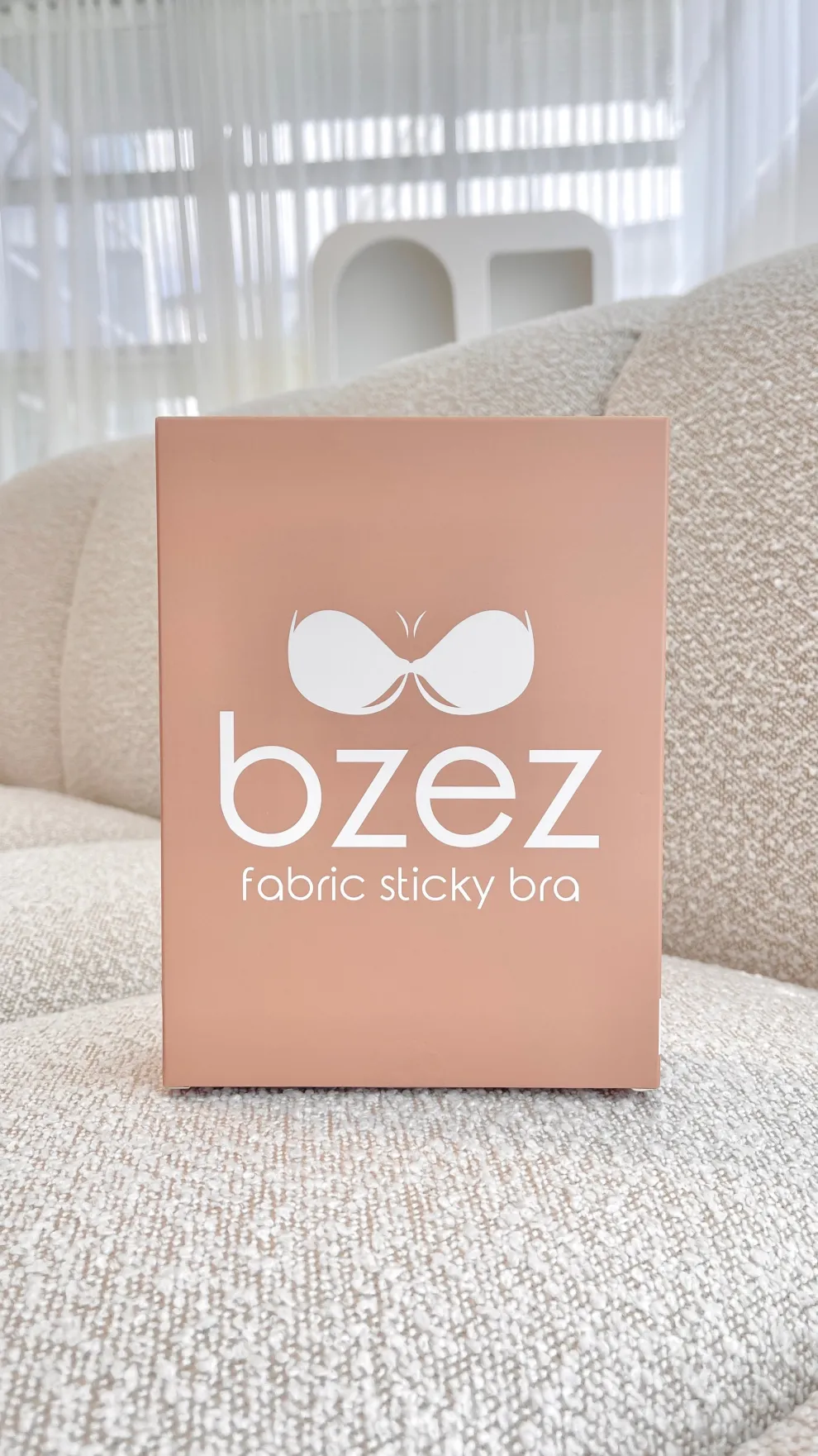 Bzez Fabric Sticky Bra - Bare