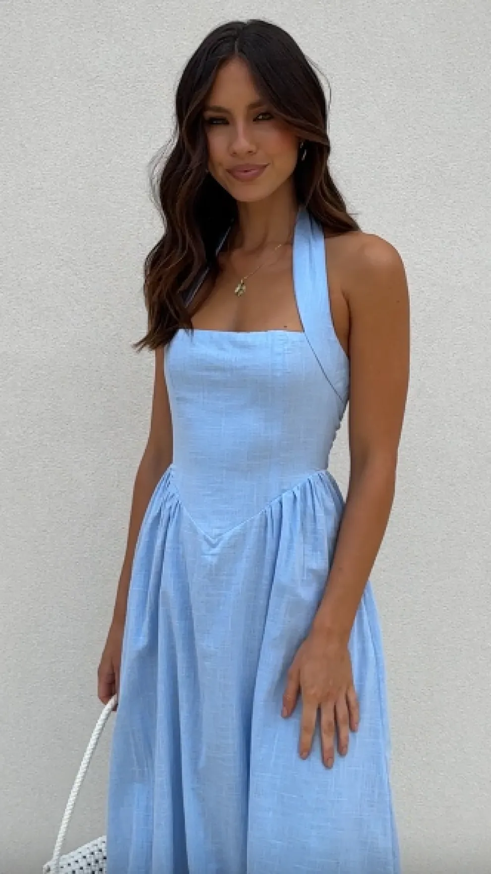 Caden Maxi Dress - Blue