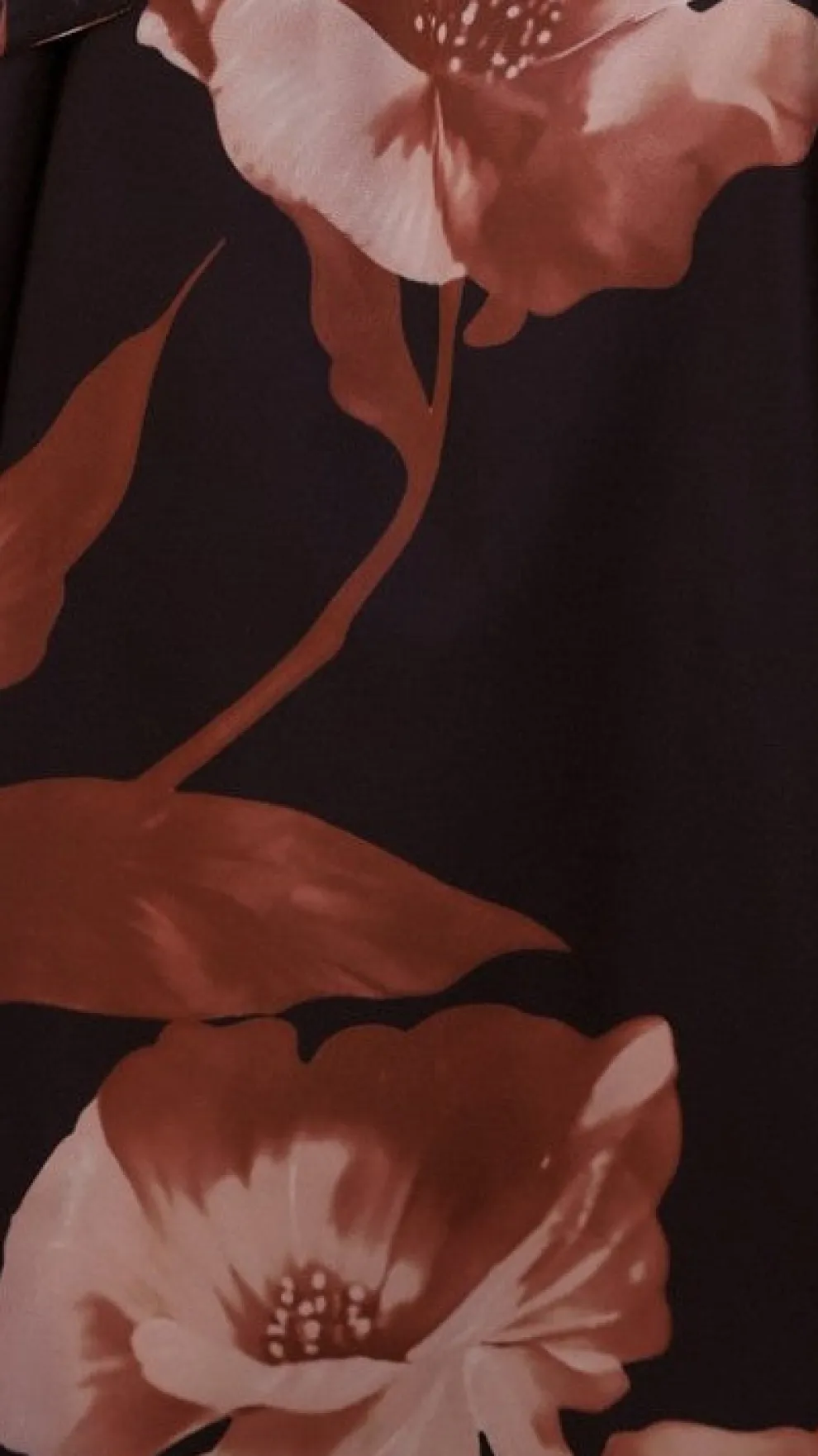 Carson Maxi Dress - Black/Wine Floral