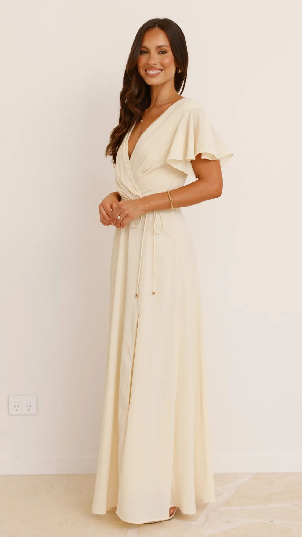 Charlize Maxi Dress - Yellow