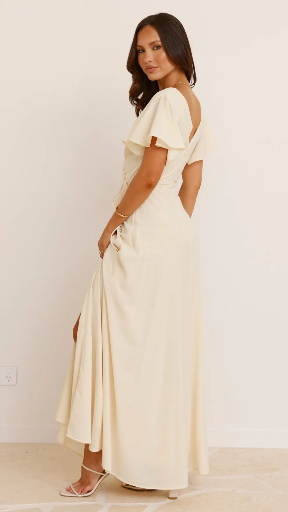 Charlize Maxi Dress - Yellow