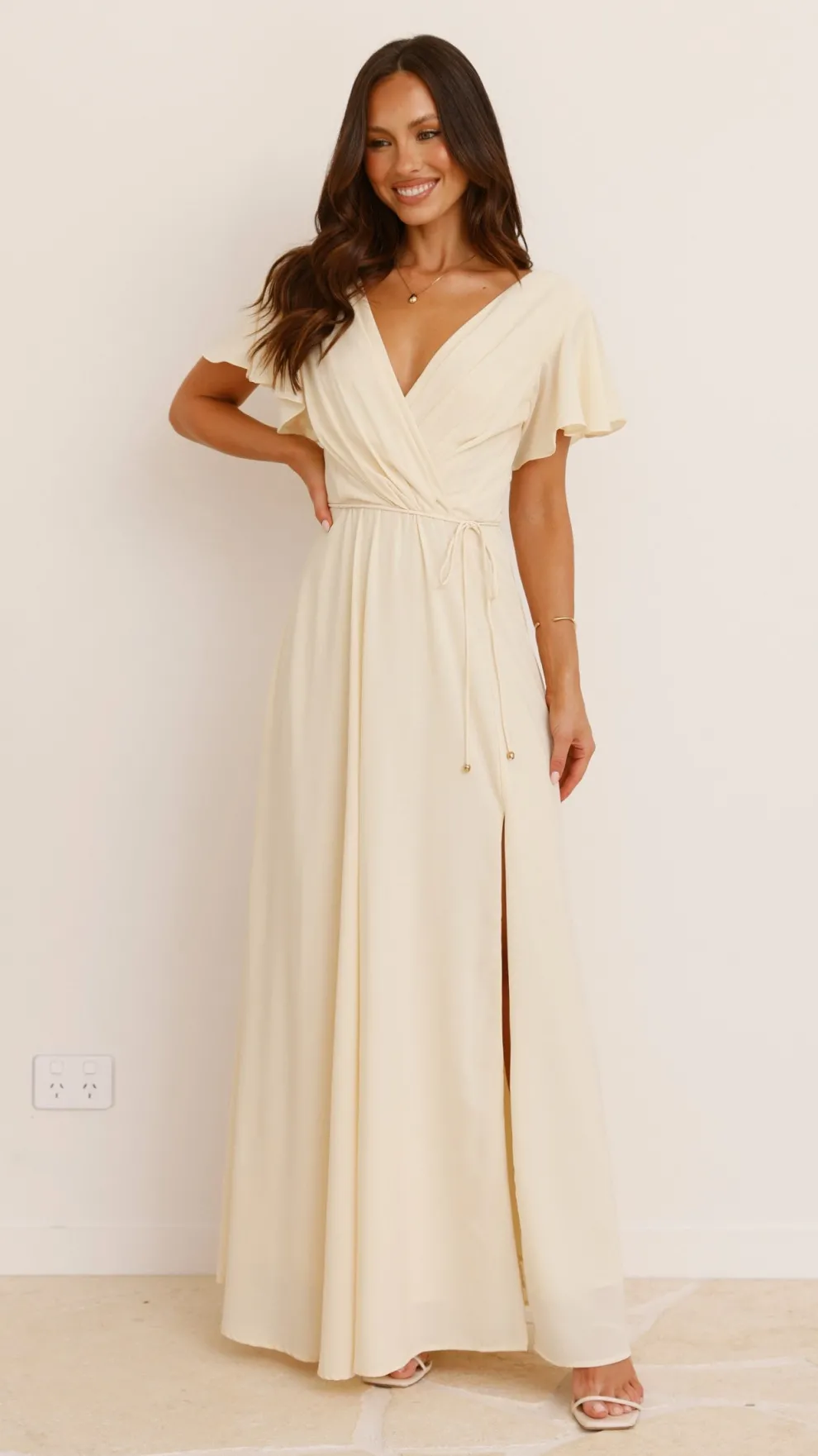 Charlize Maxi Dress - Yellow