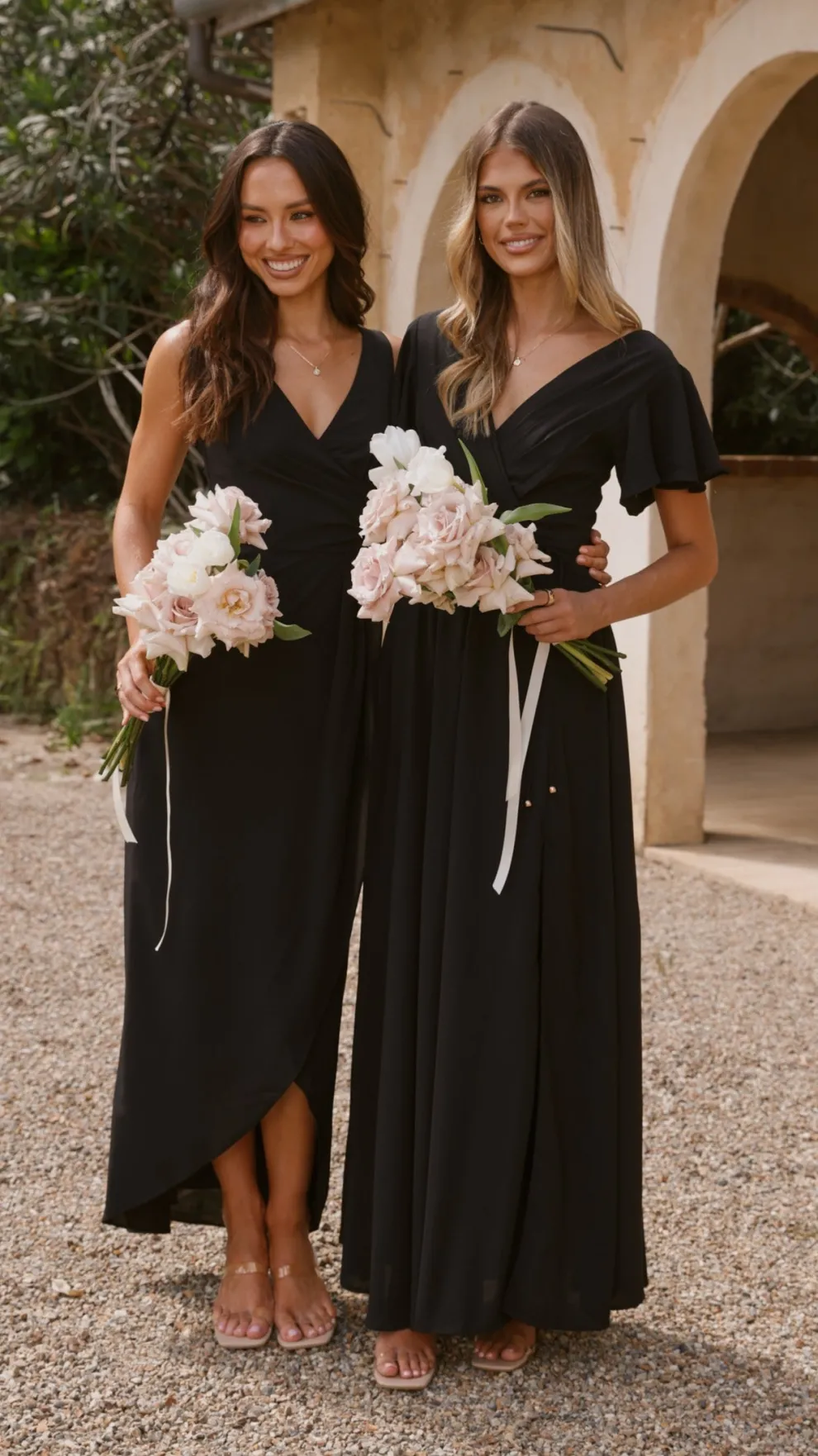 Charlize Maxi Dress - Black