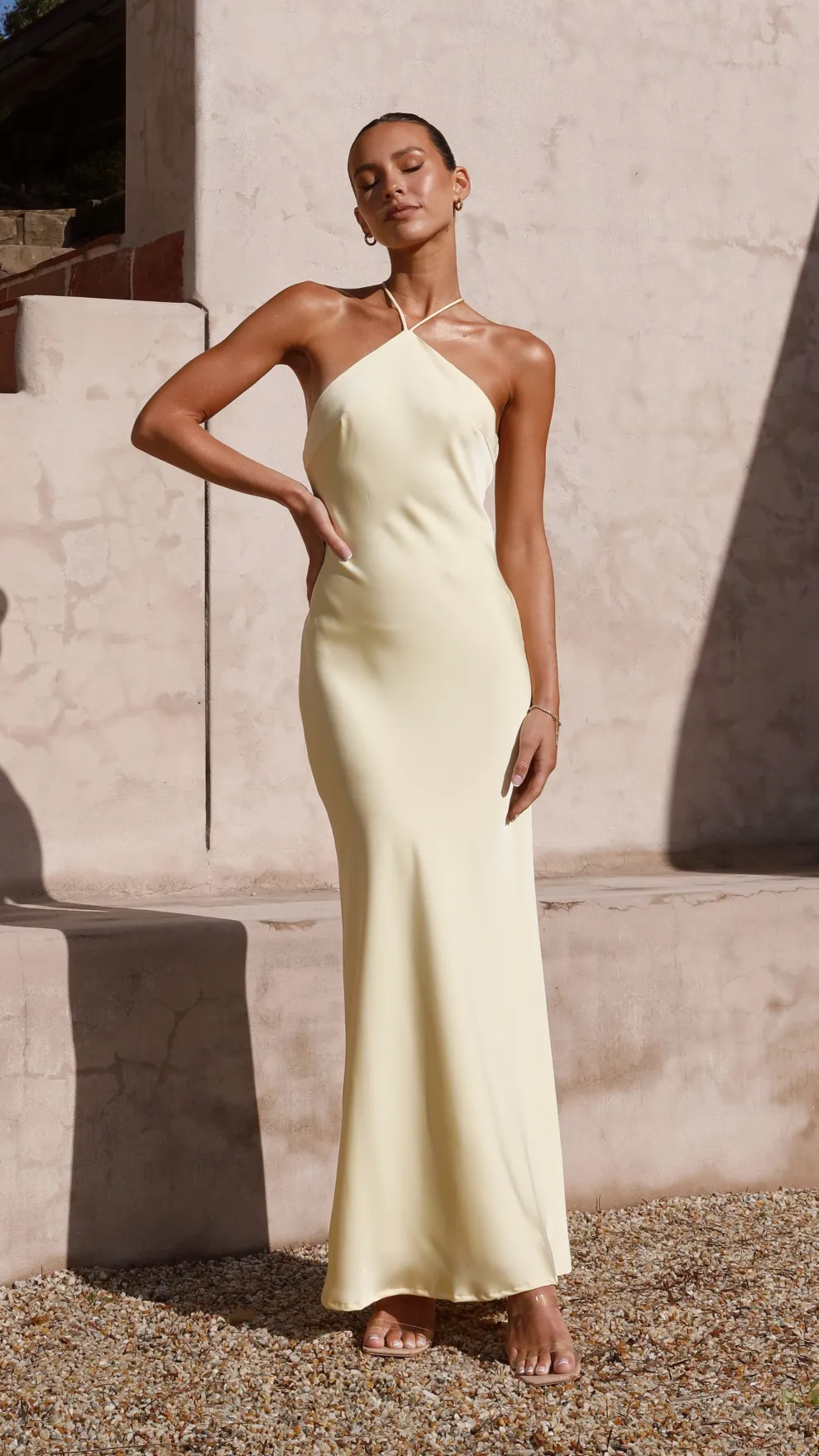 Chiara Maxi Dress - Yellow