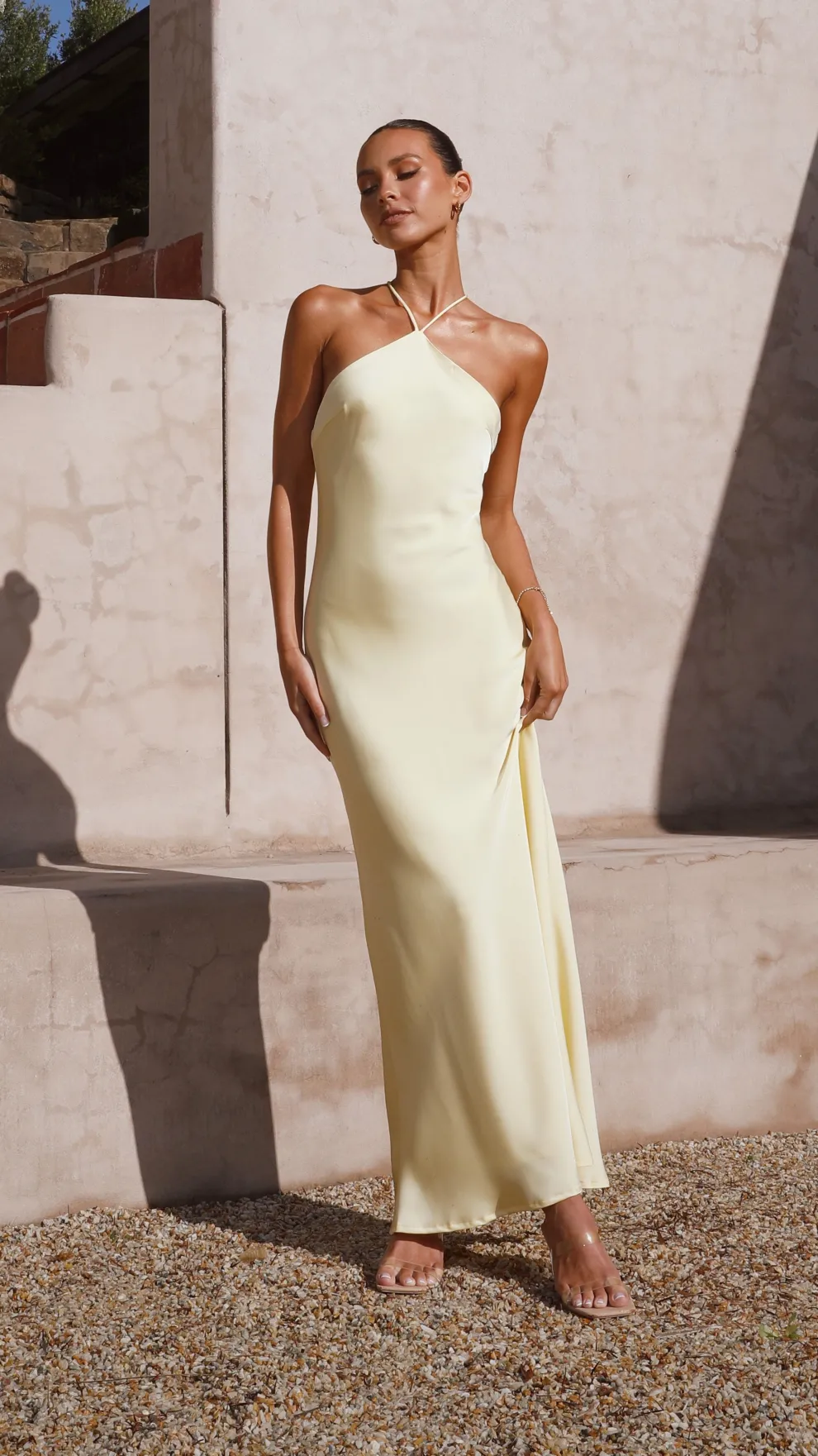Chiara Maxi Dress - Yellow