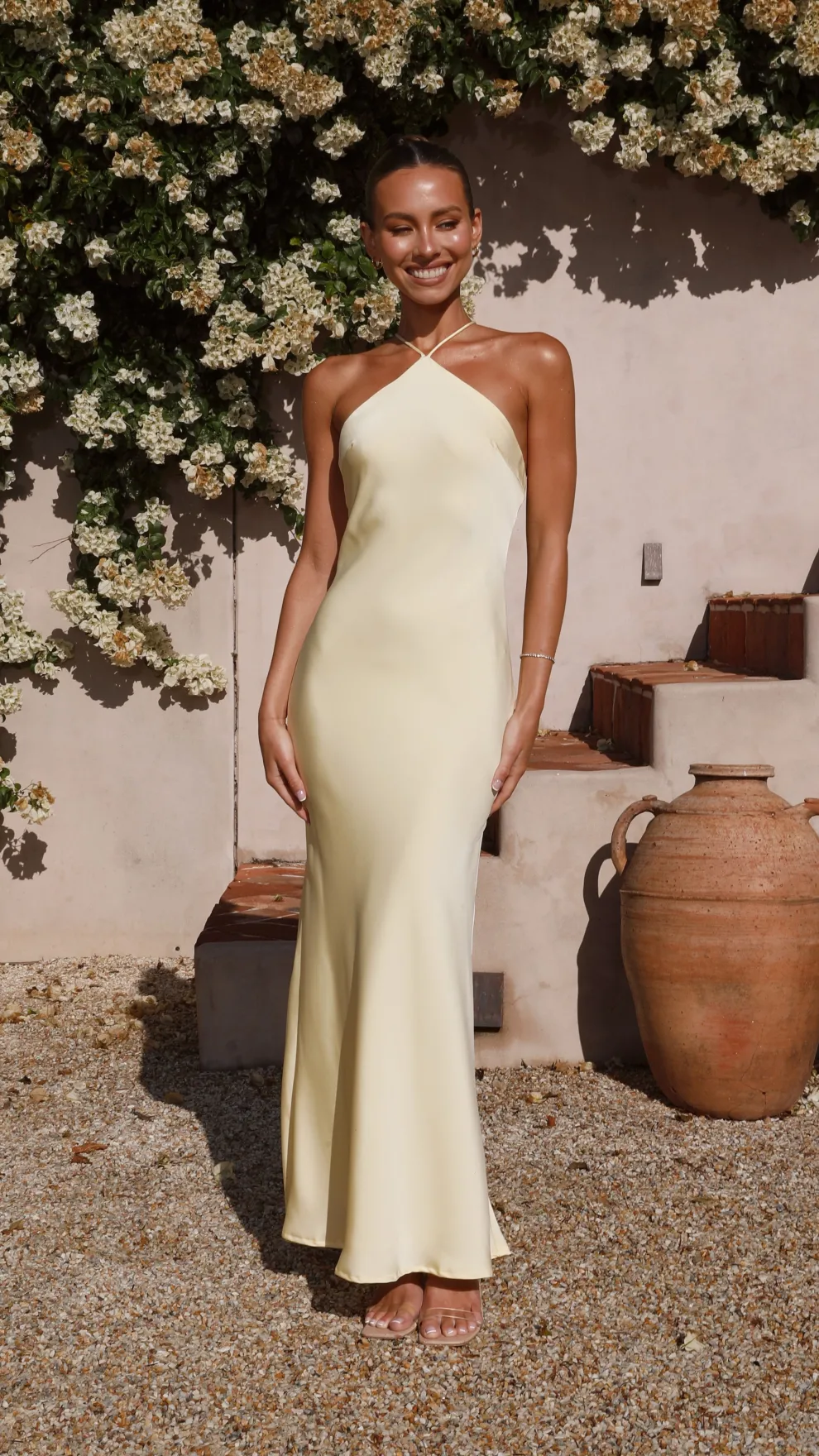 Chiara Maxi Dress - Yellow