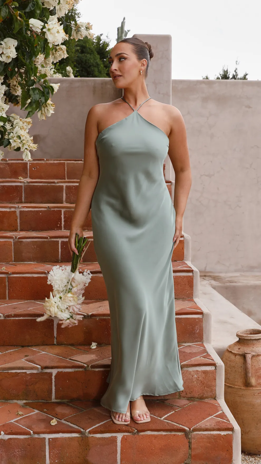 Chiara Maxi Dress - Green