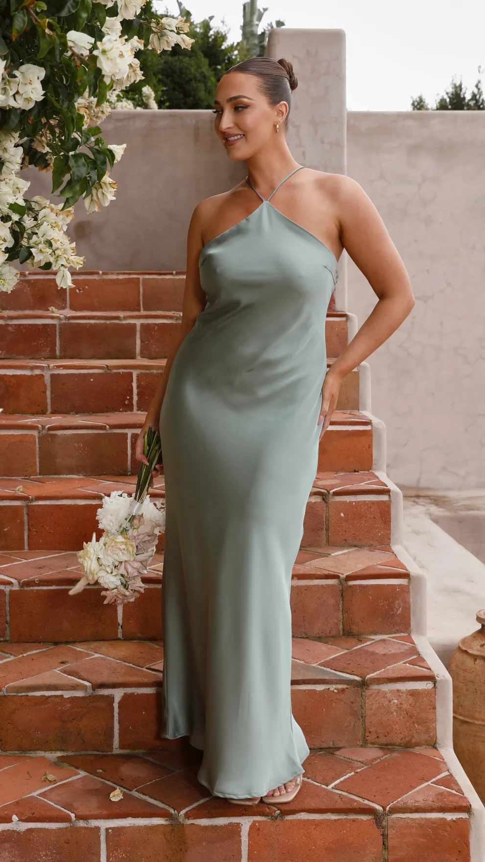 Chiara Maxi Dress - Green