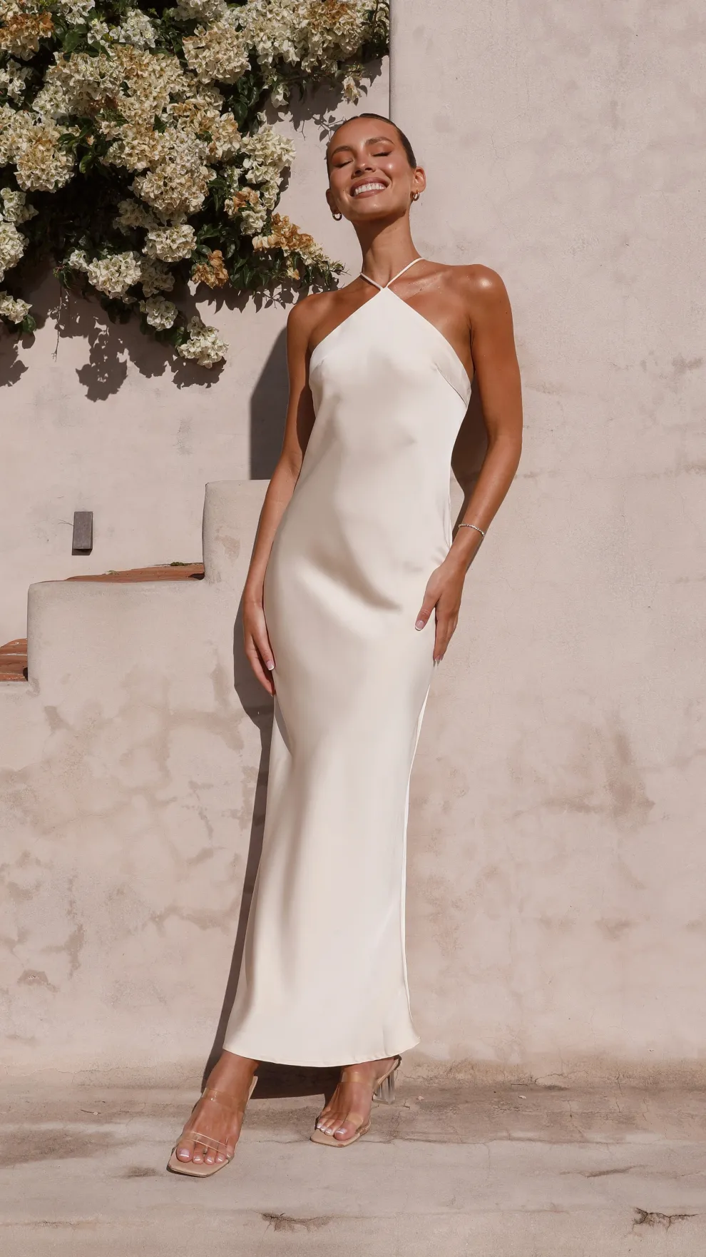 Chiara Maxi Dress - Champagne