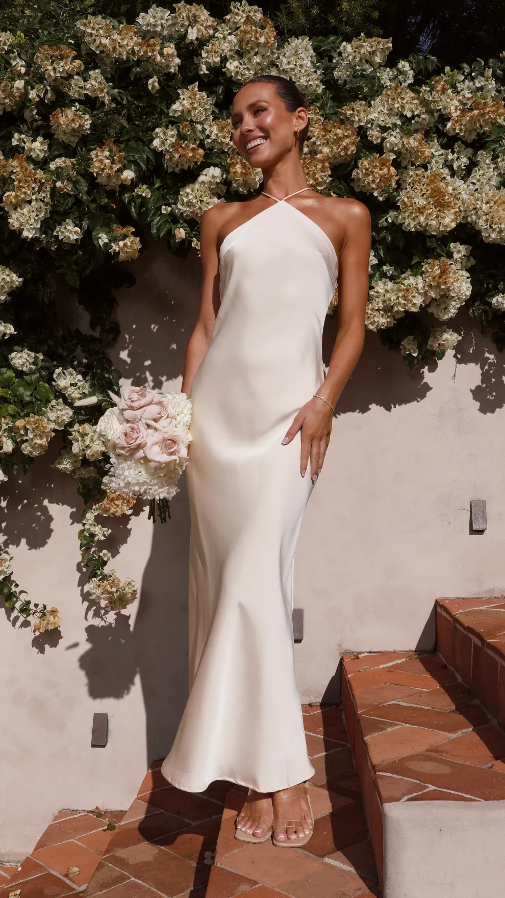 Chiara Maxi Dress - Champagne