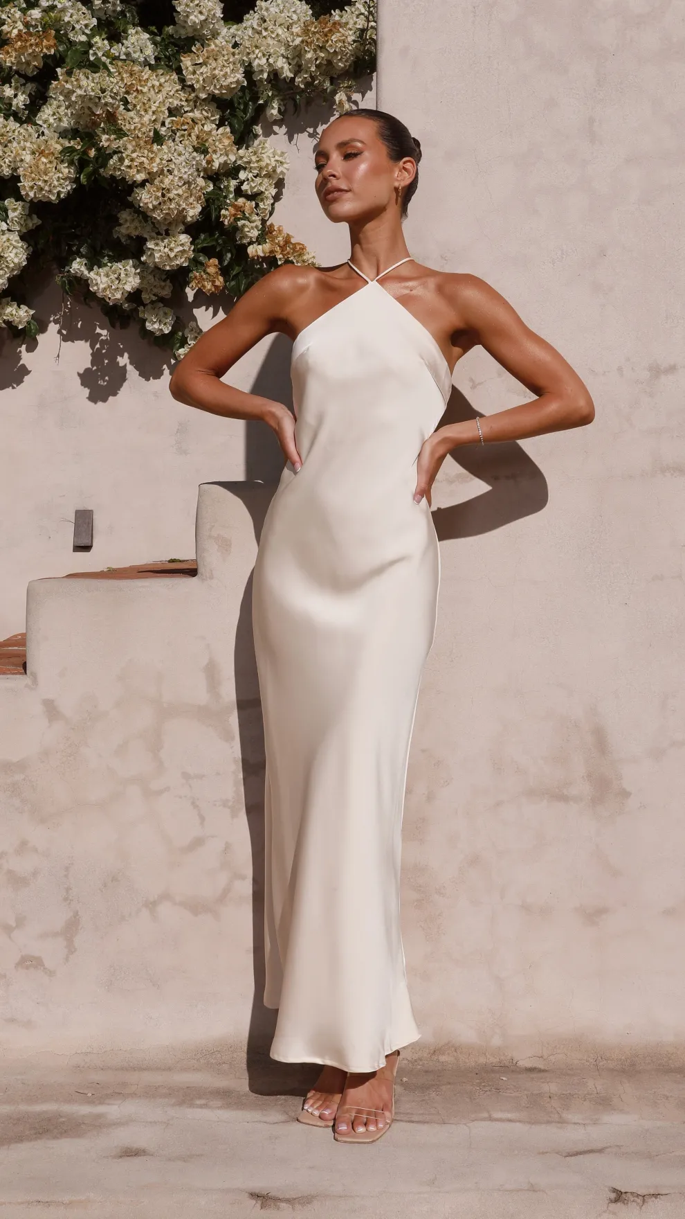 Chiara Maxi Dress - Champagne