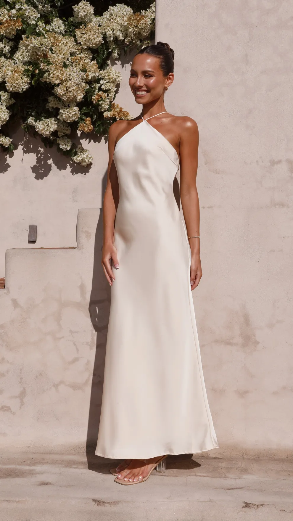 Chiara Maxi Dress - Champagne