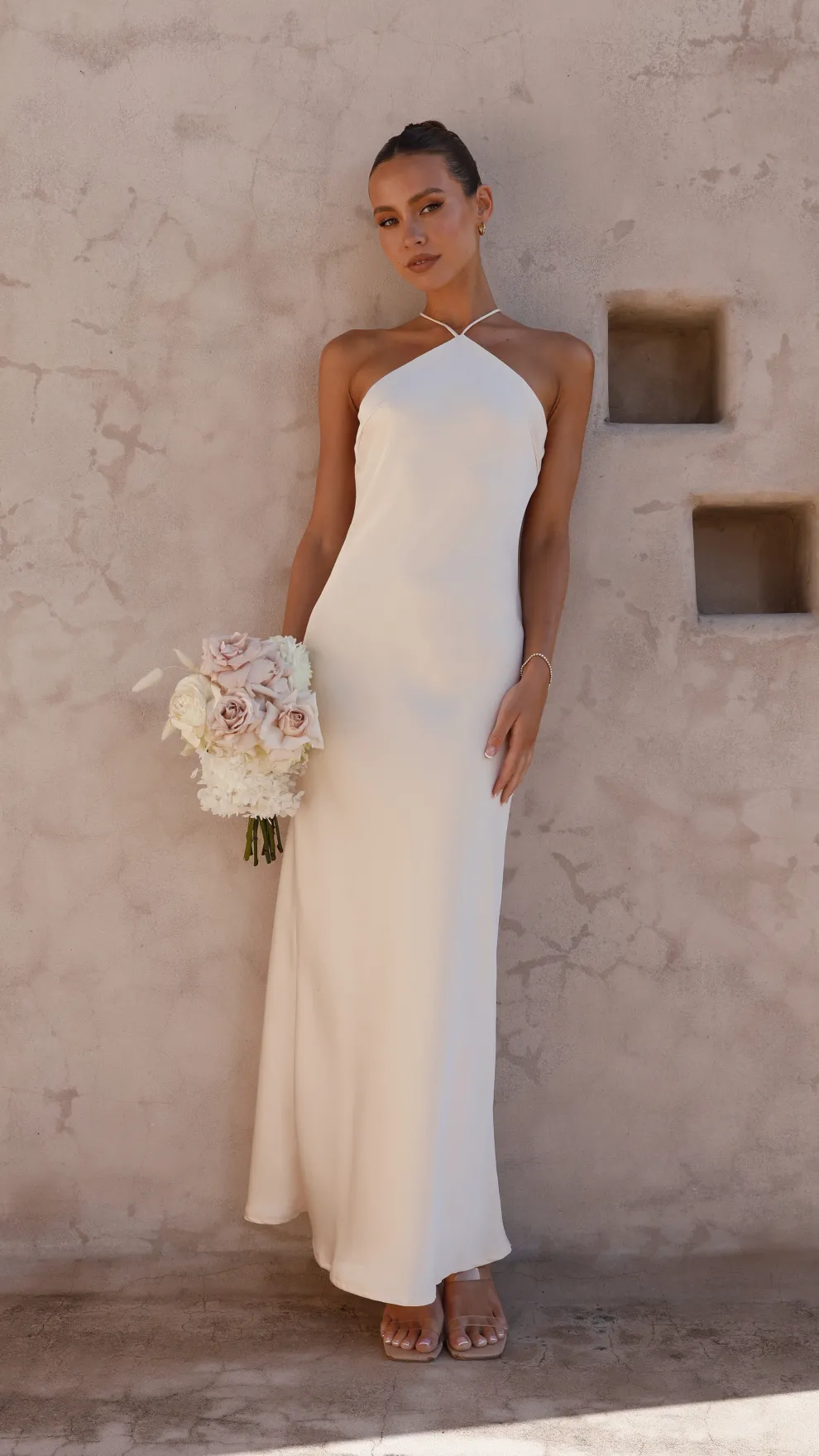 Chiara Maxi Dress - Champagne