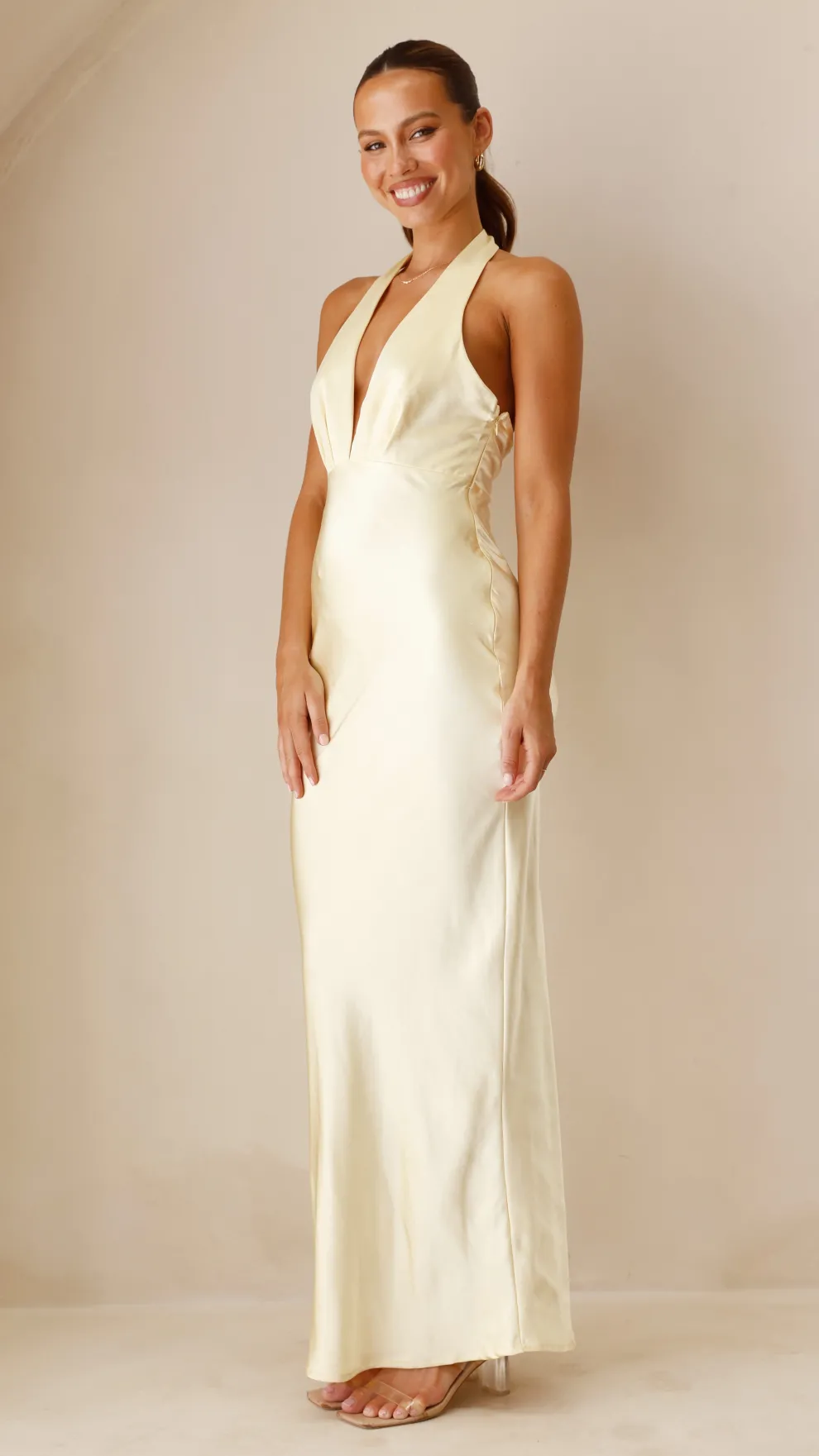 Chloe Maxi Dress - Yellow