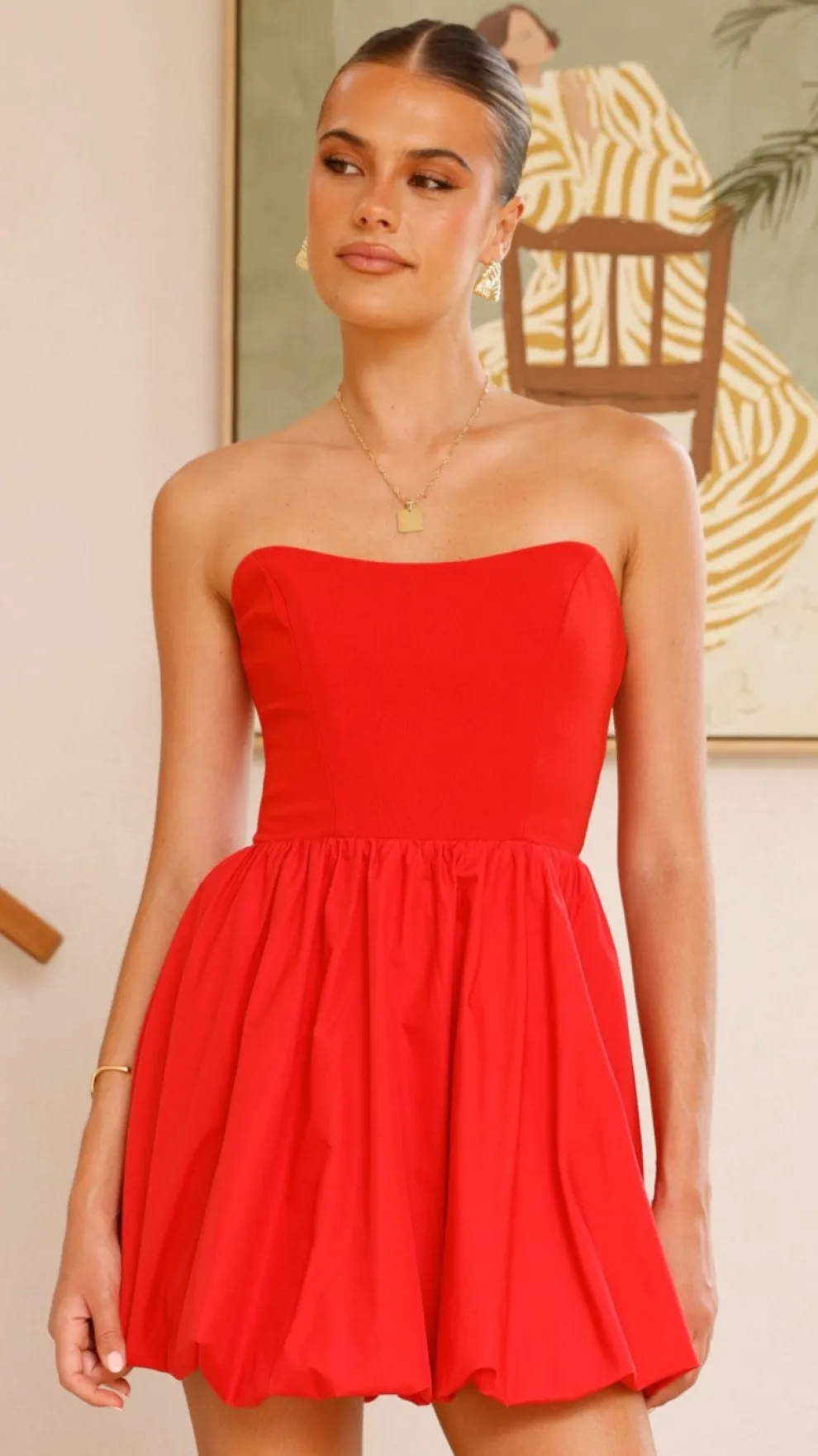 Dandy Mini Dress - Red