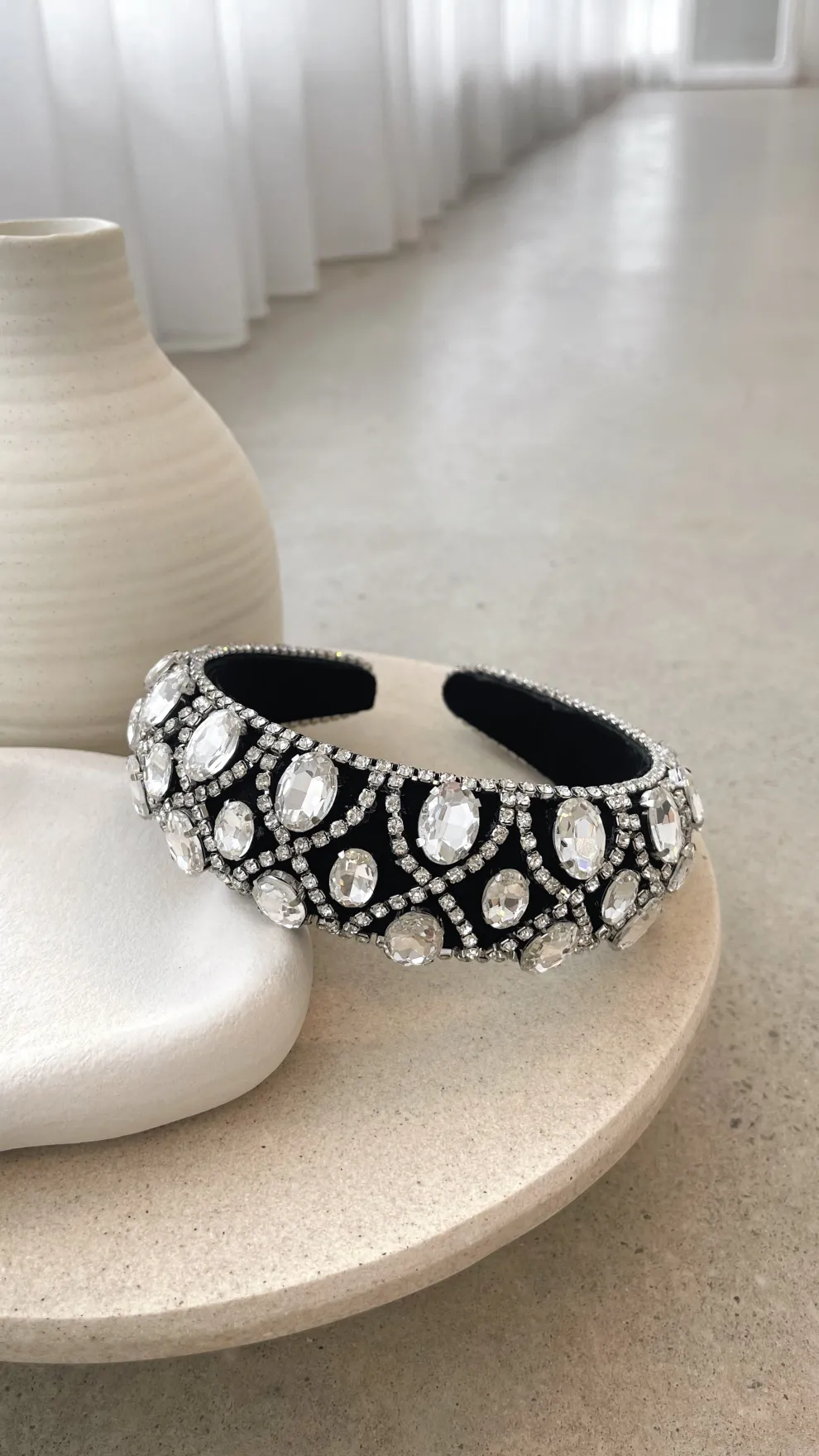 Deka Headband - Black/Silver