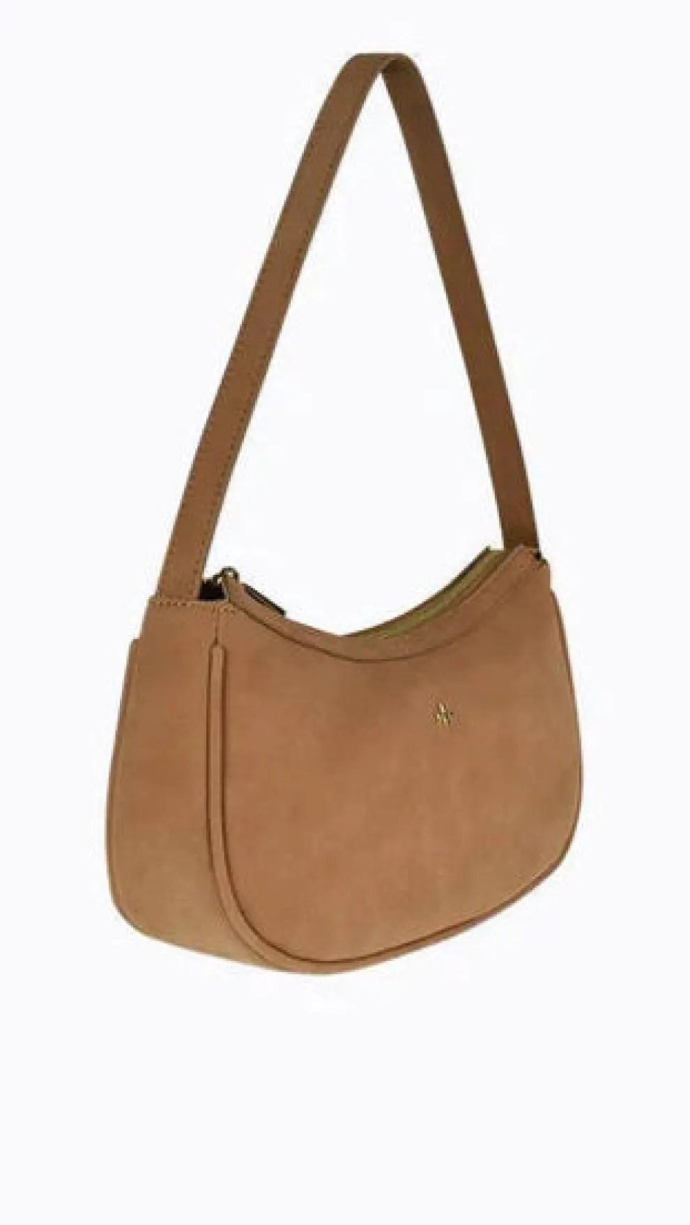 Dixiee Shoulder Bag - Tan Suede