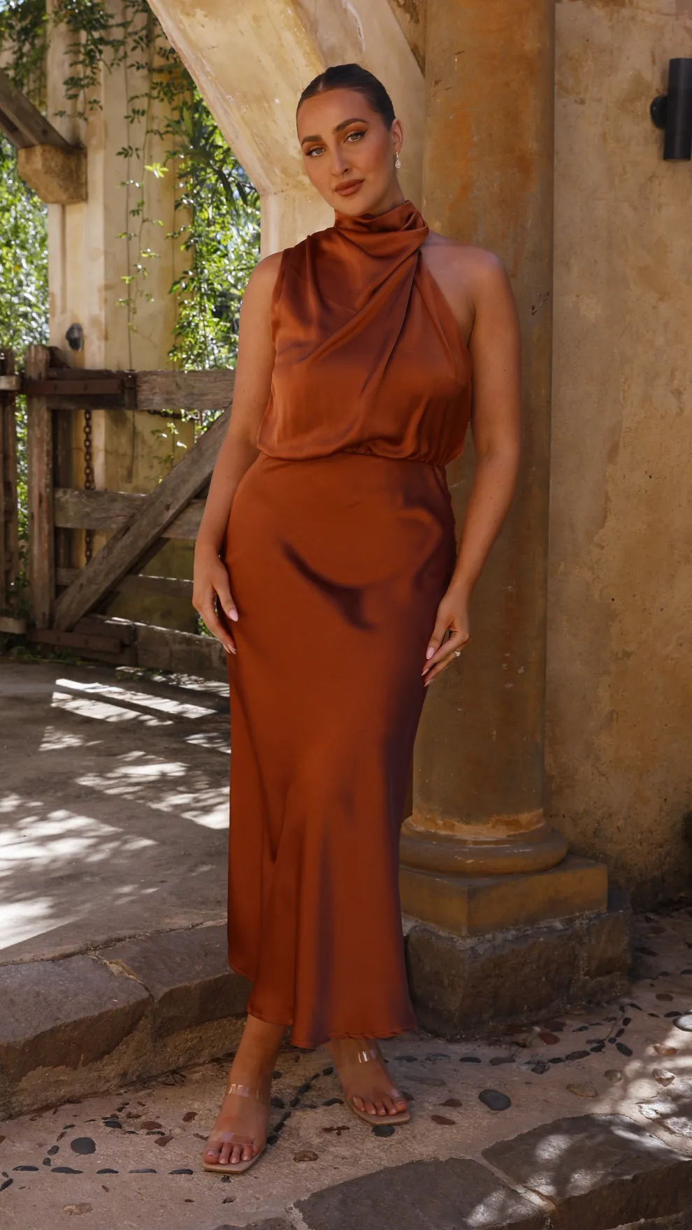 Esther Maxi Dress - Copper