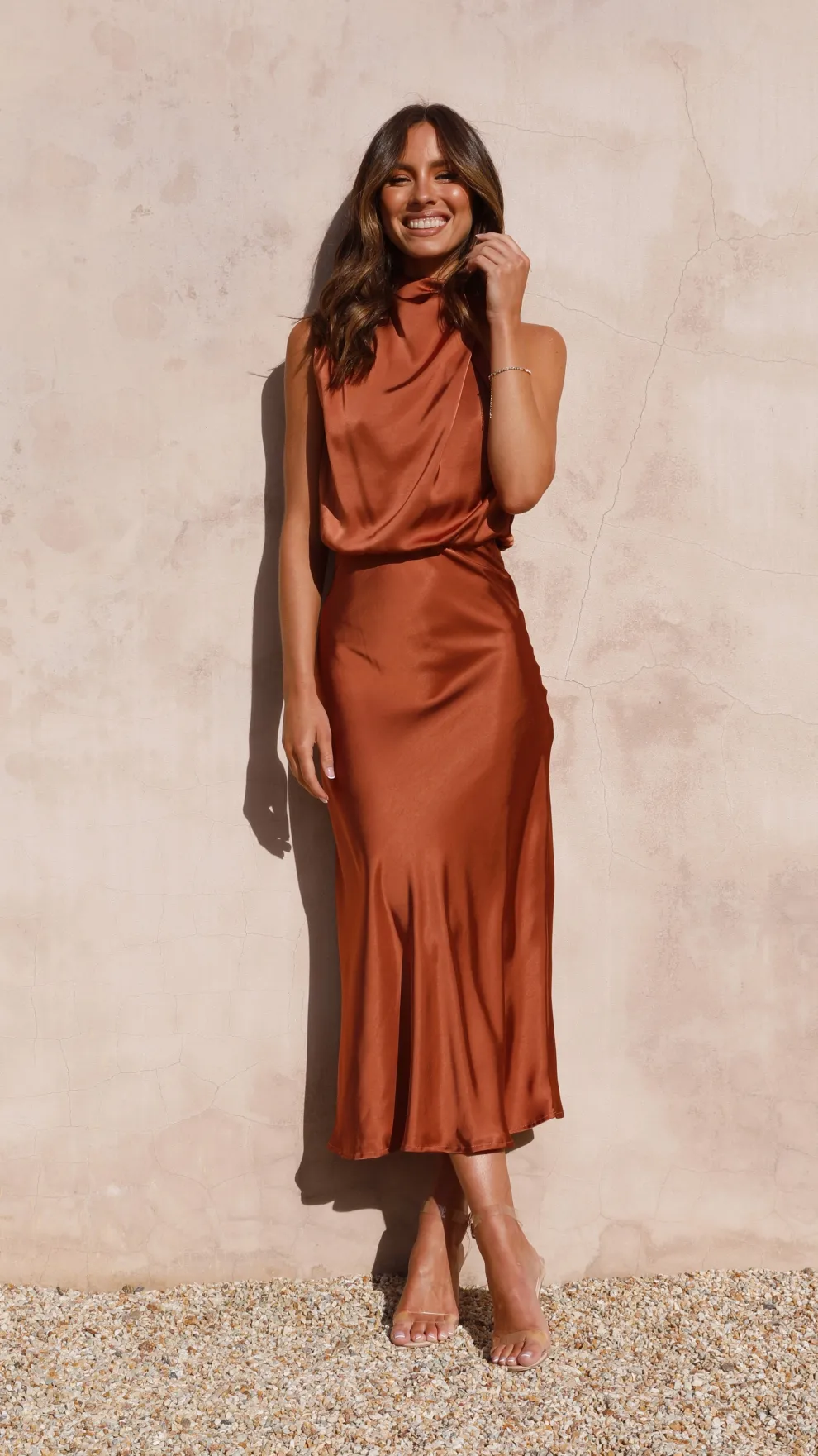 Esther Maxi Dress - Copper
