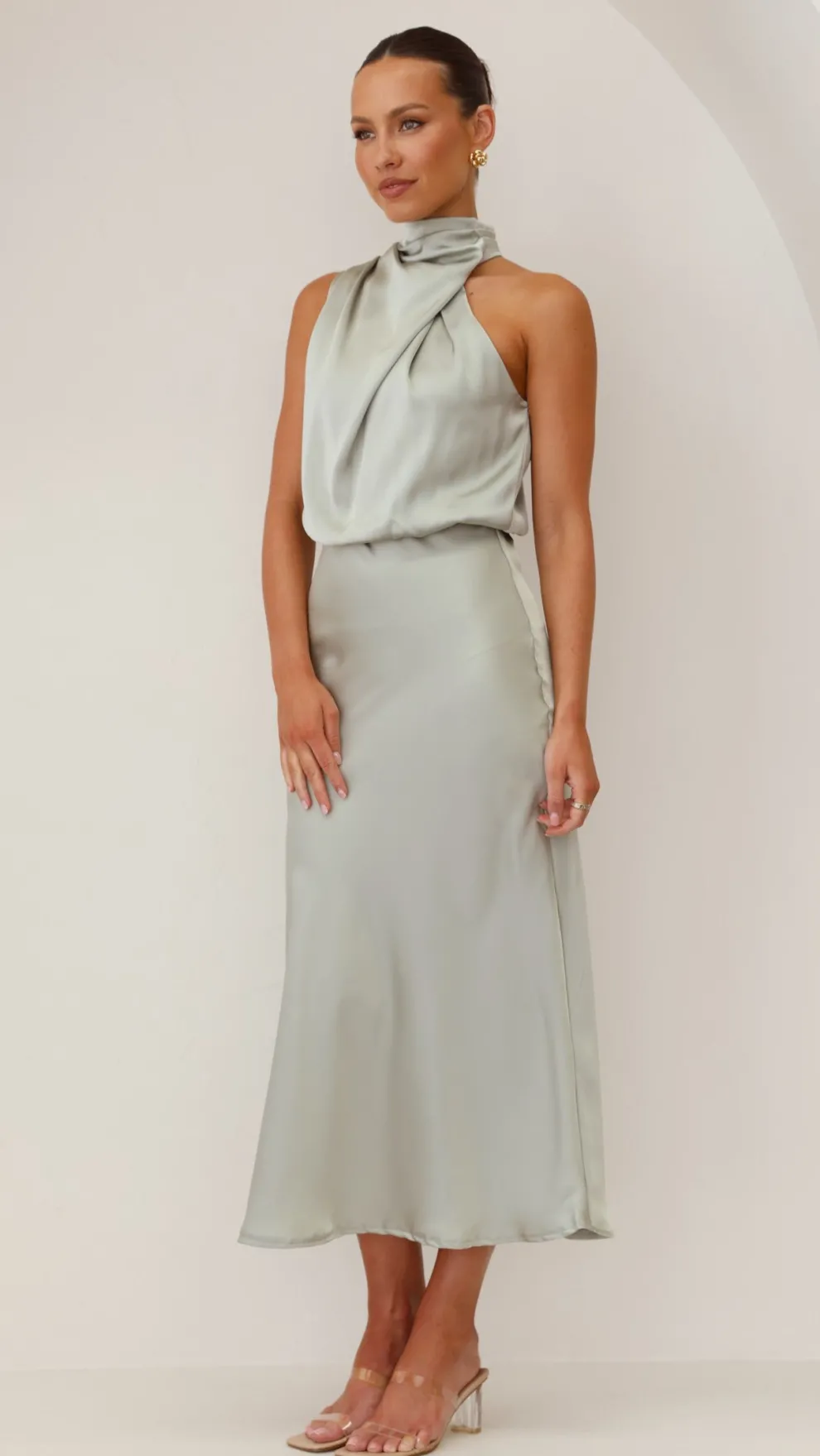 Esther Maxi Dress - Olive