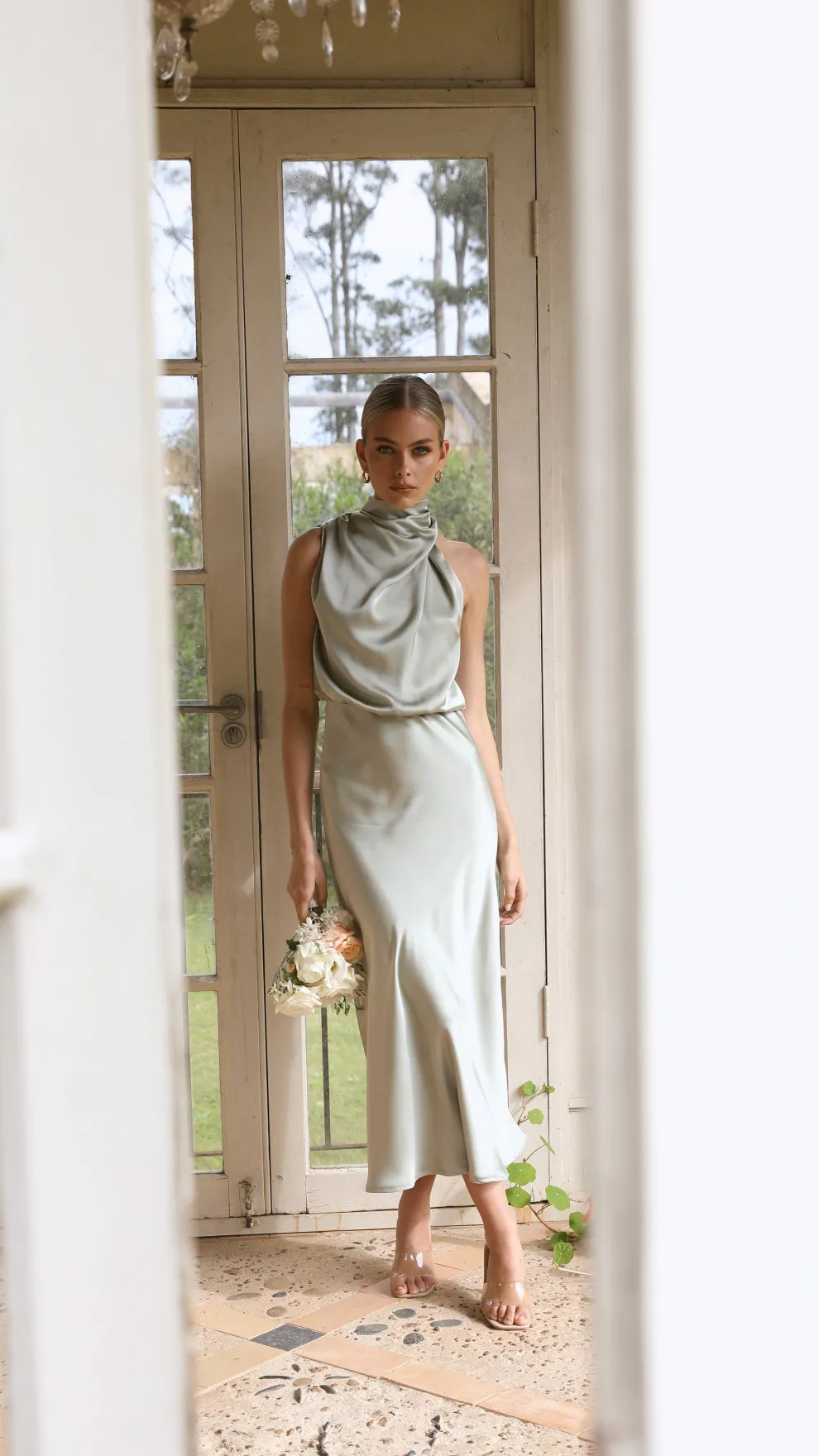 Esther Maxi Dress - Olive